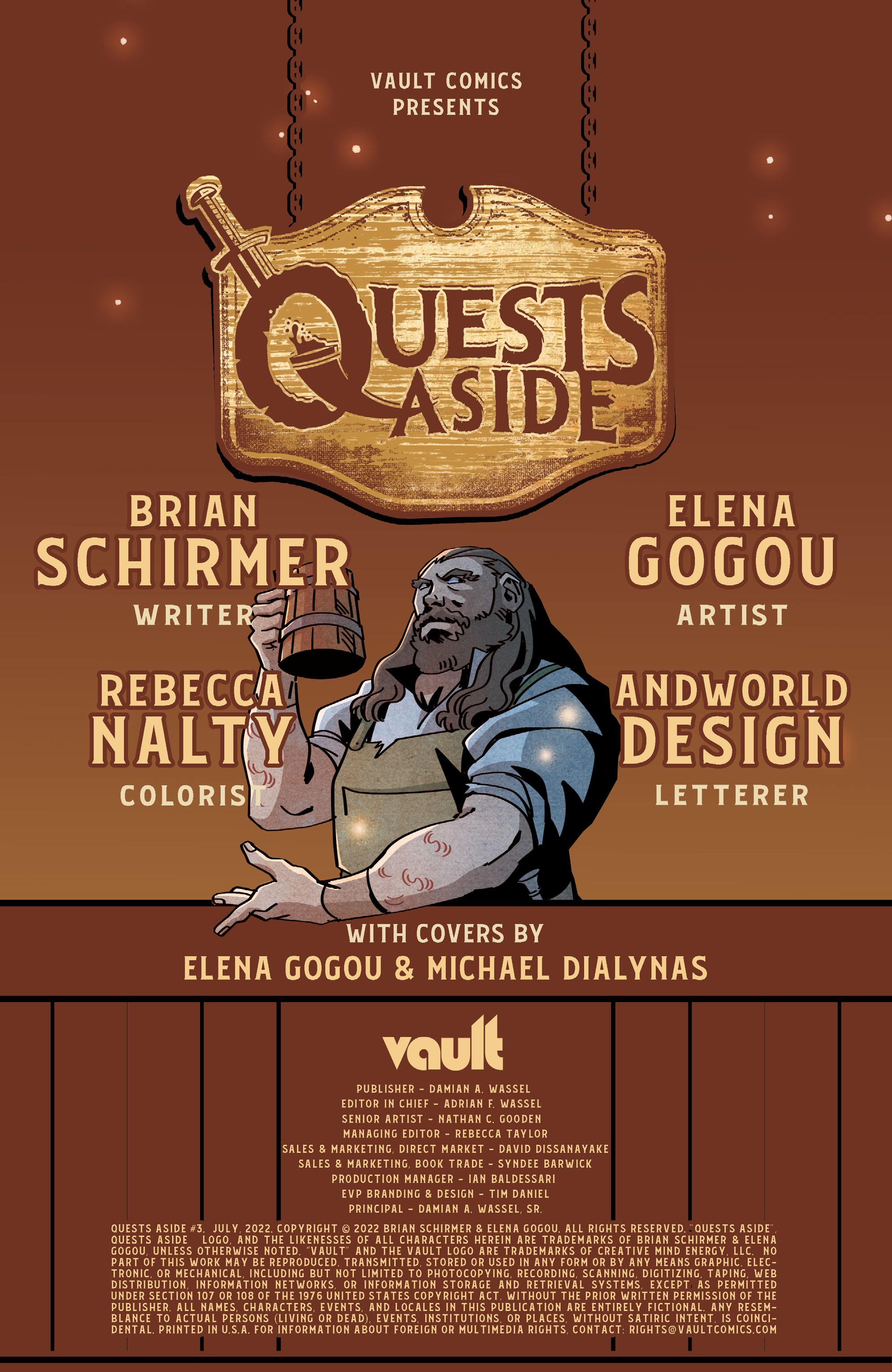 Read online Quests Aside comic -  Issue #3 - 3