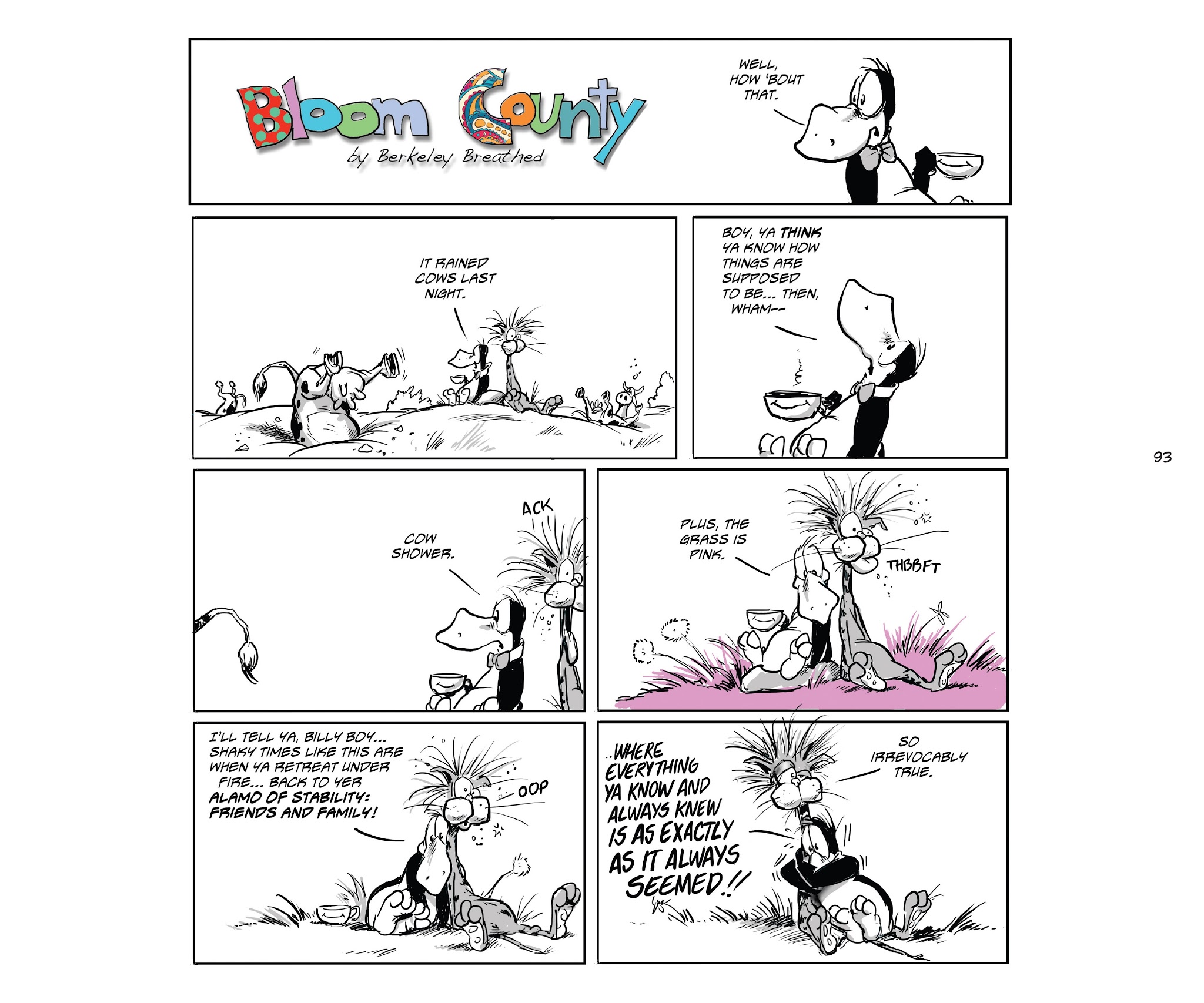 Read online Bloom County: Brand Spanking New Day comic -  Issue # TPB - 94