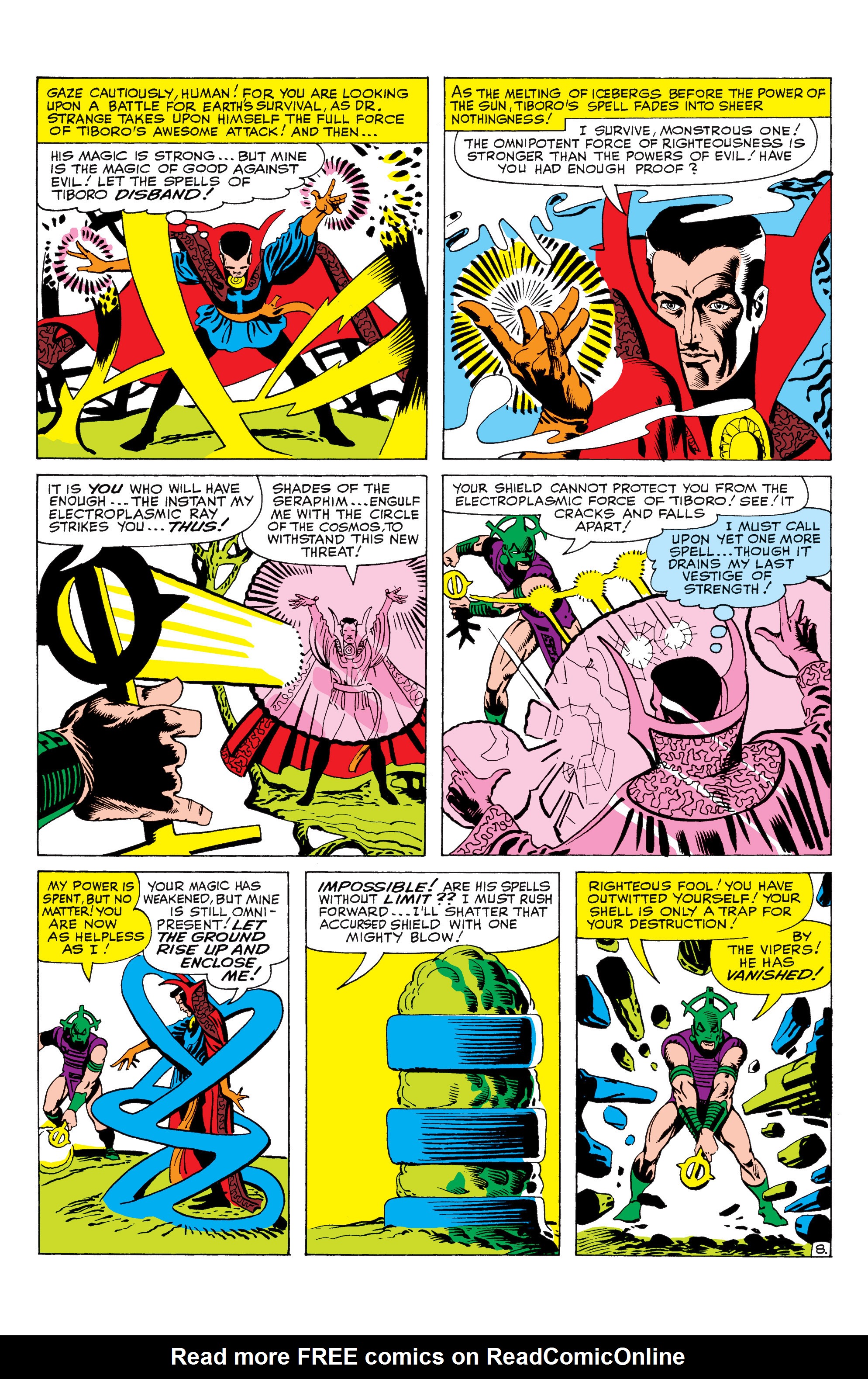 Read online Marvel Masterworks: Doctor Strange comic -  Issue # TPB 1 - 172