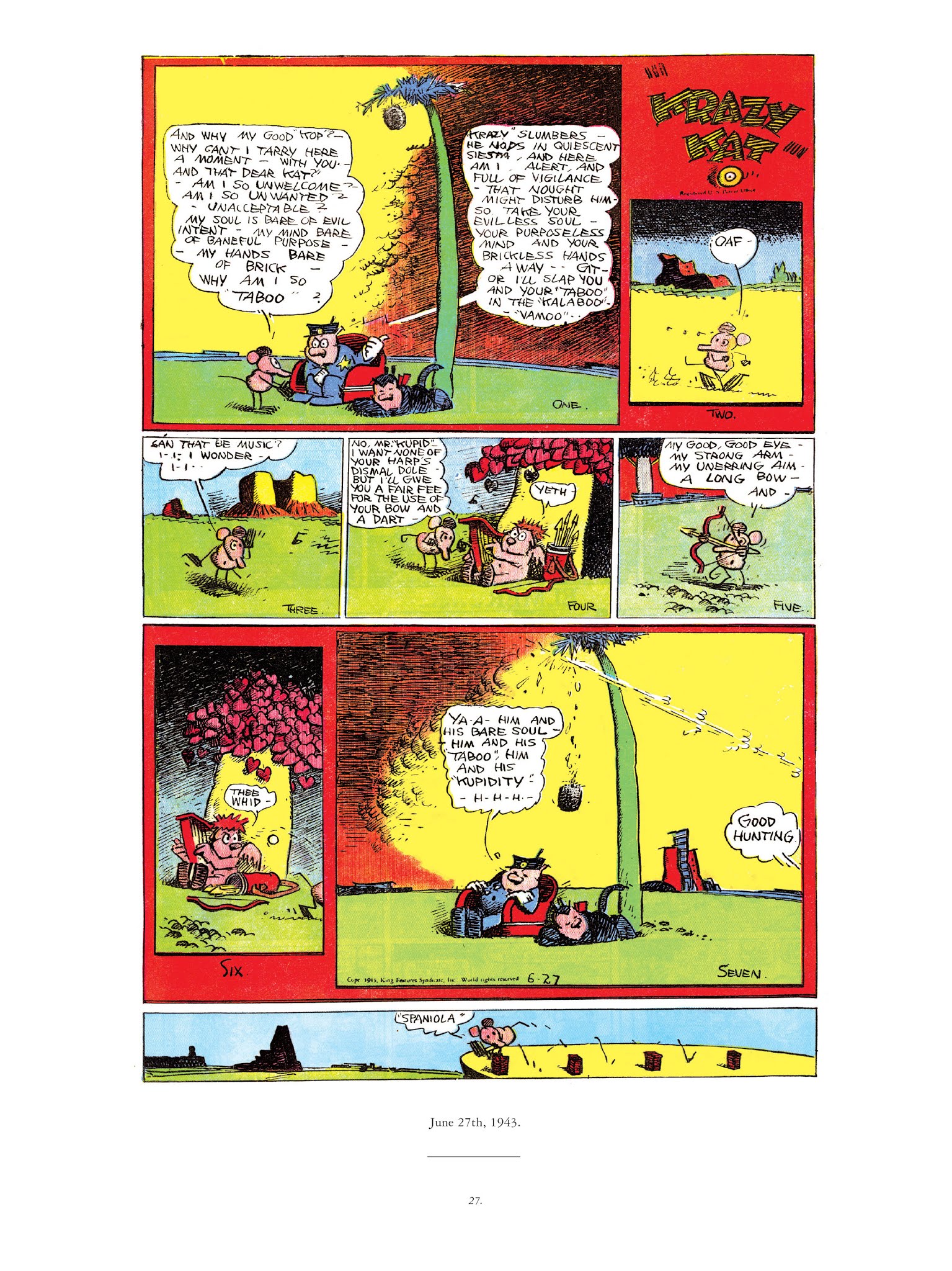 Read online Krazy & Ignatz comic -  Issue # TPB 13 - 53