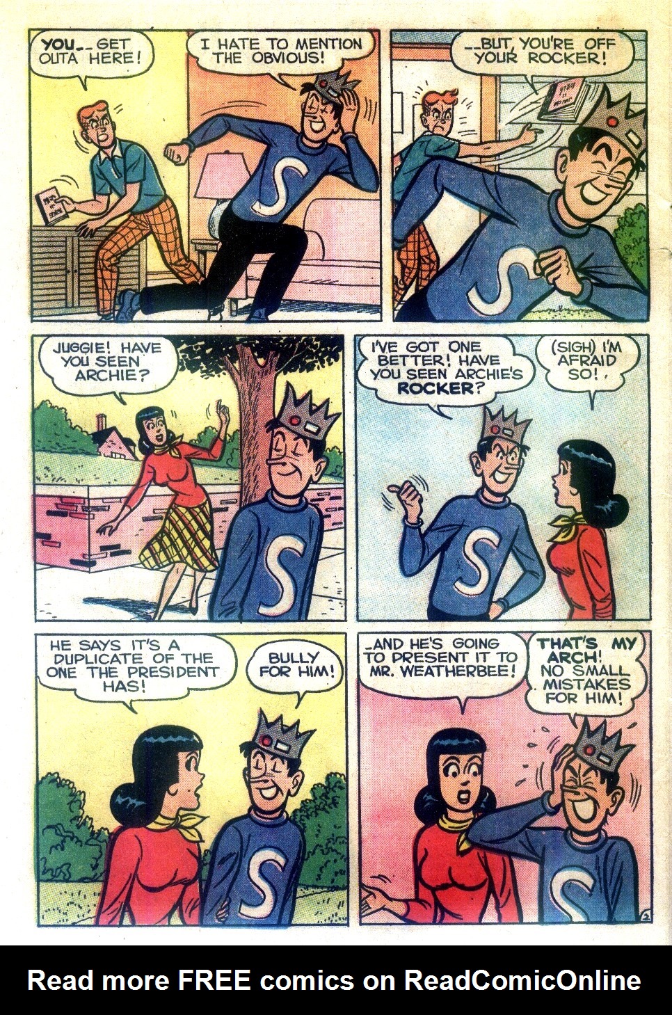 Read online Pep Comics comic -  Issue #164 - 4