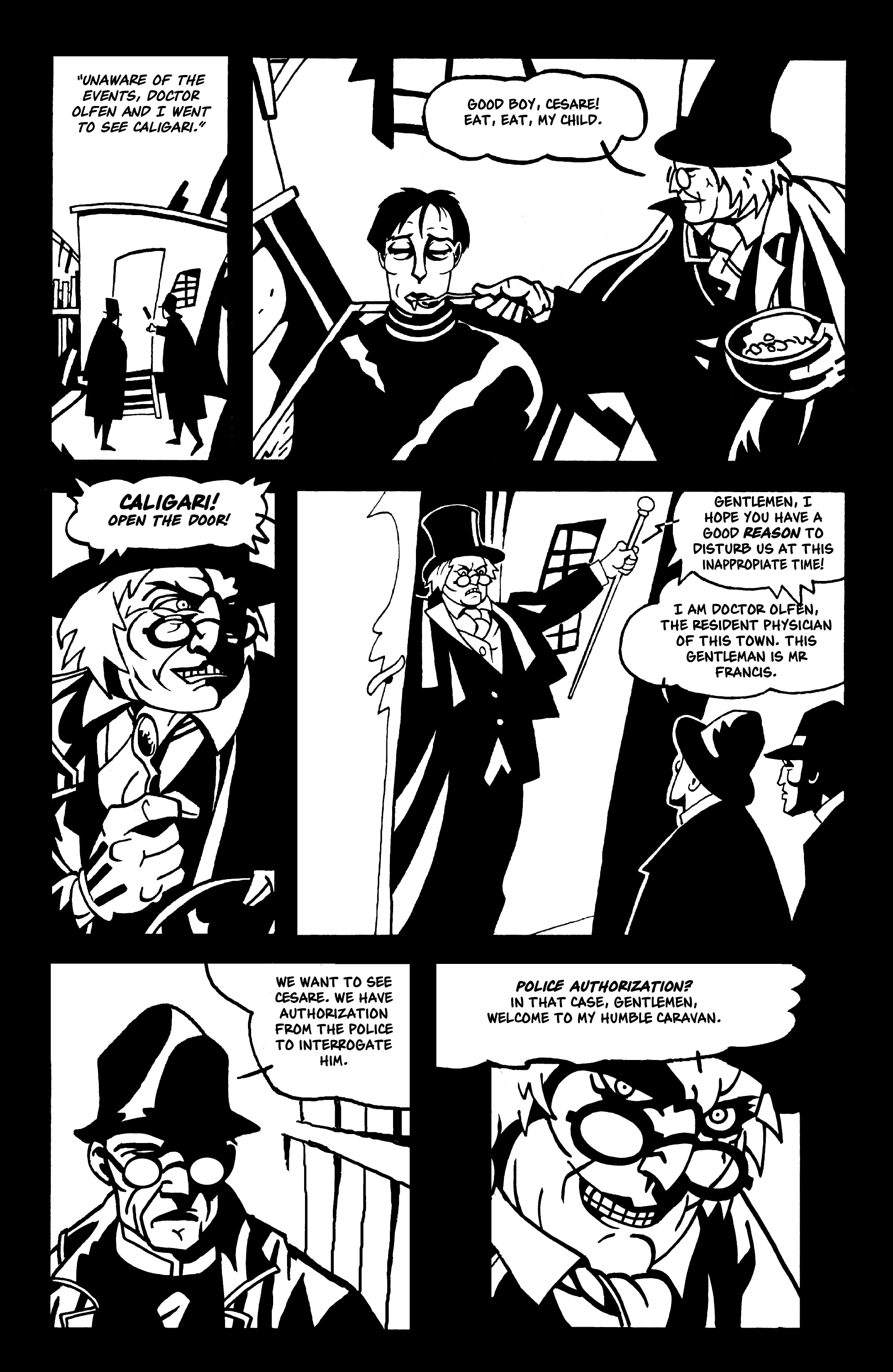 Read online The Cabinet of Doctor Caligari comic -  Issue #1 - 20