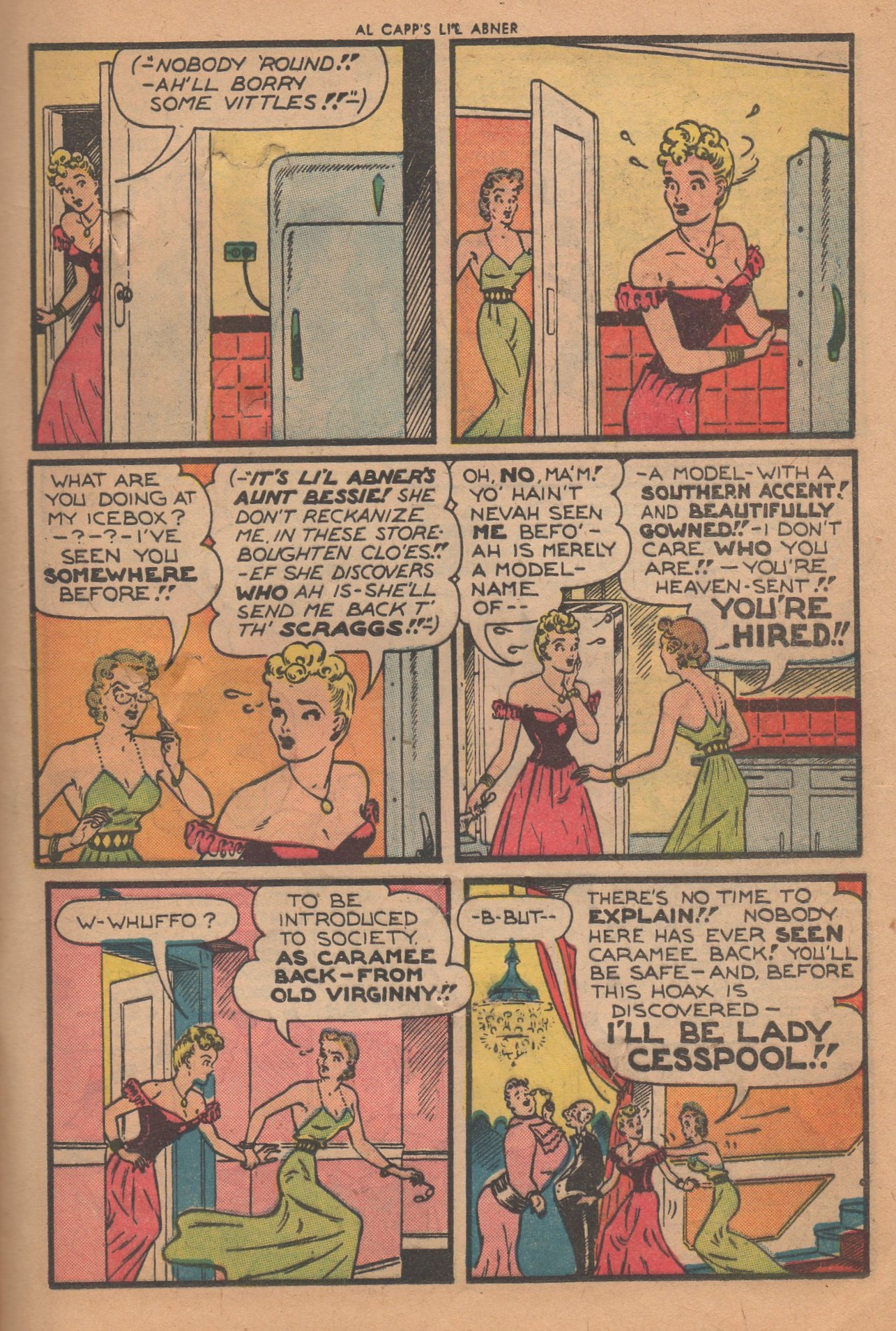 Read online Li'l Abner Comics comic -  Issue #76 - 17