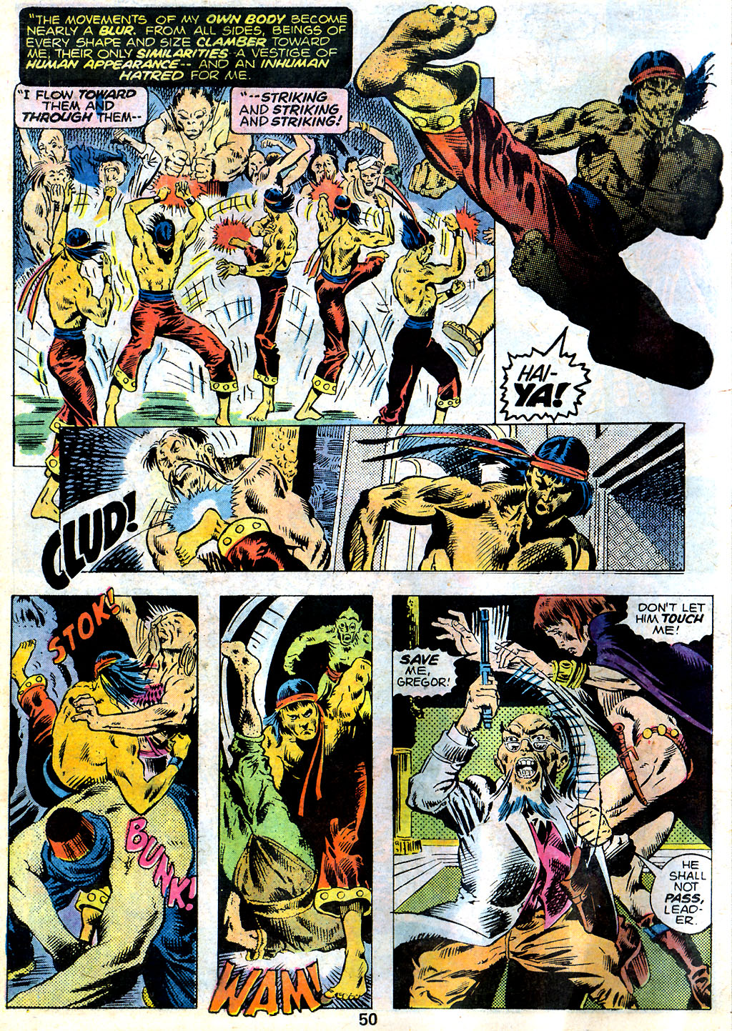 Read online Savage Fists Of Kung Fu comic -  Issue # TPB - 50