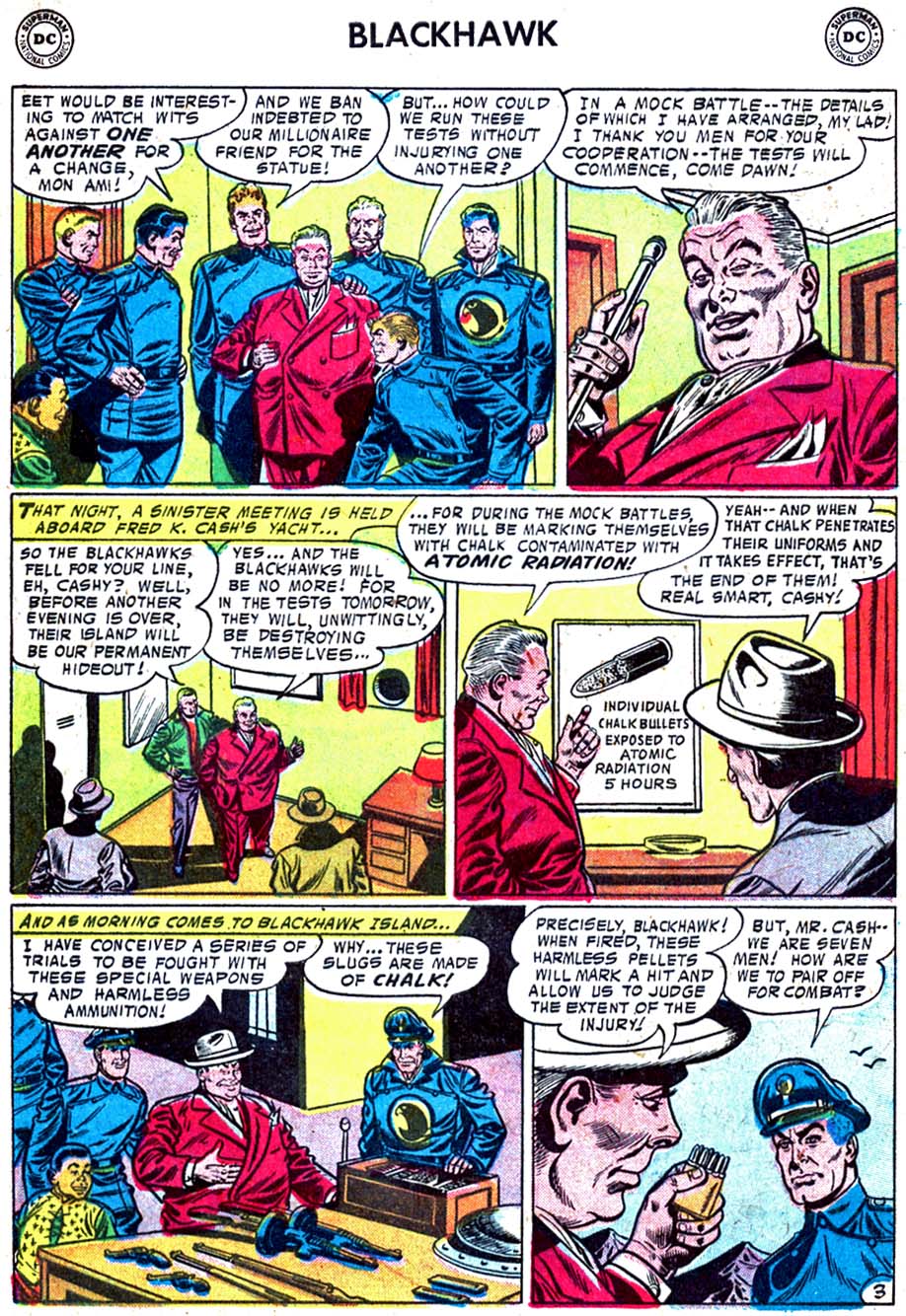 Read online Blackhawk (1957) comic -  Issue #114 - 5
