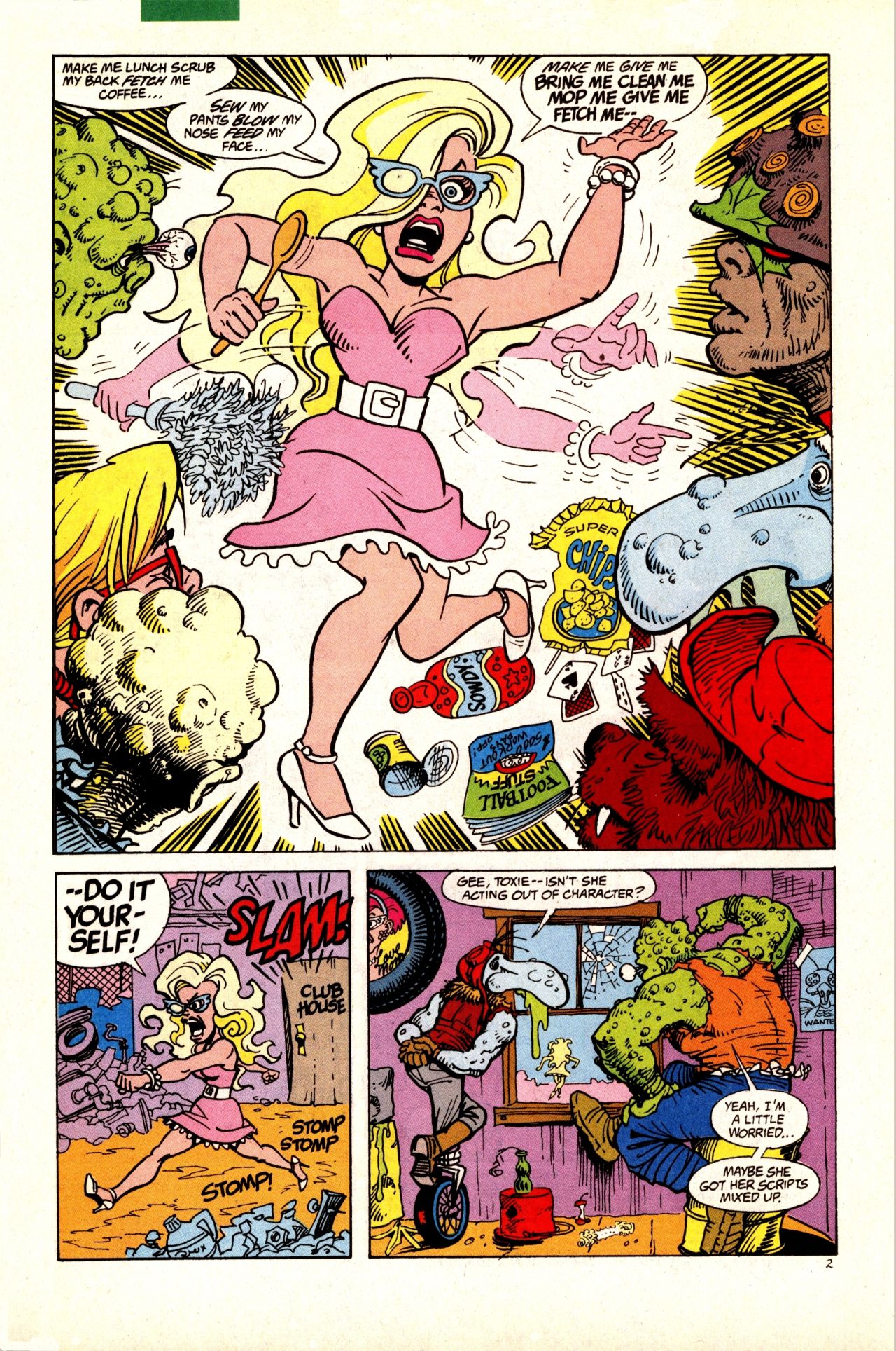 Read online Toxic Crusaders comic -  Issue #7 - 4