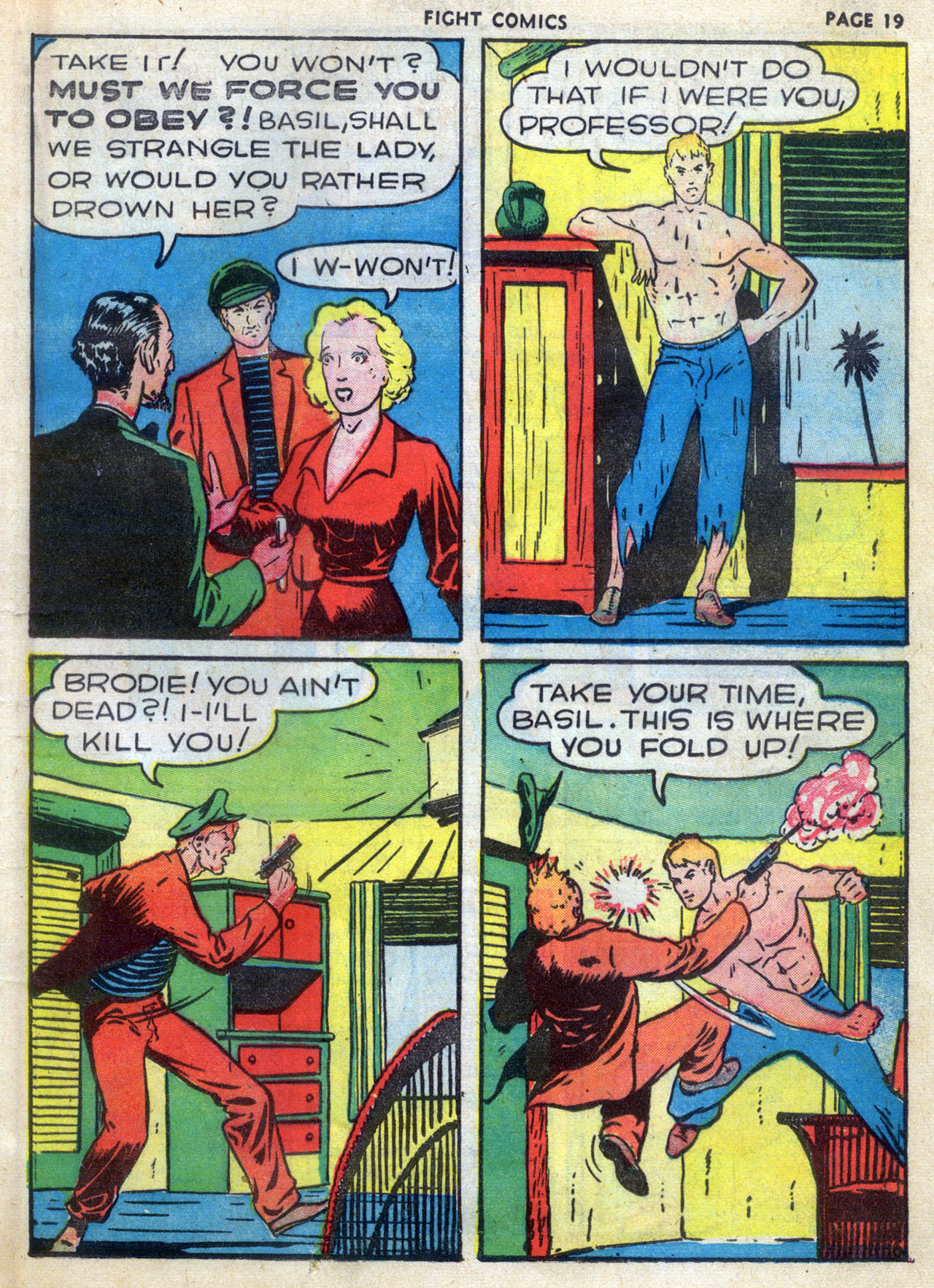 Read online Fight Comics comic -  Issue #9 - 21