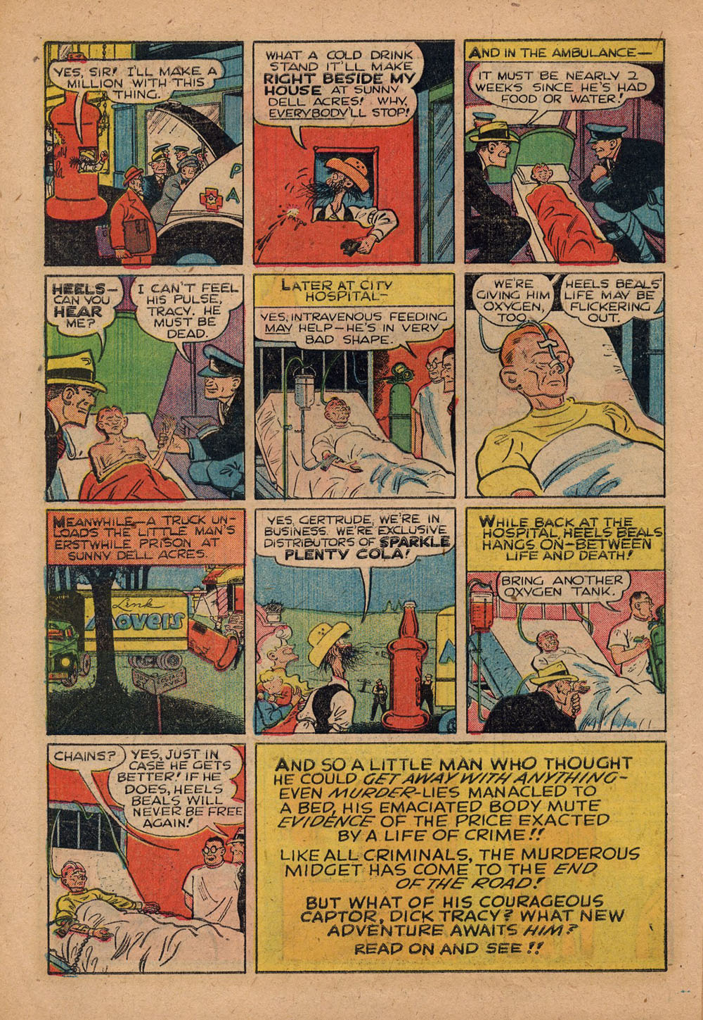 Read online Dick Tracy comic -  Issue #55 - 10
