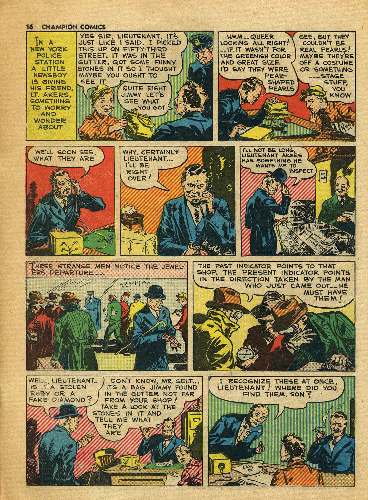 Read online Champion Comics comic -  Issue #7 - 17