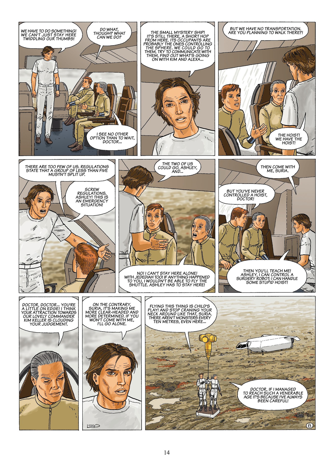 Read online Antares comic -  Issue #6 - 16