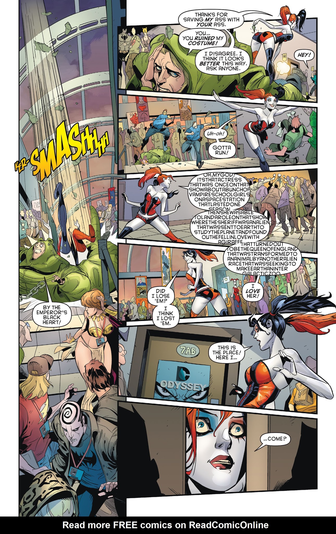 Read online Harley Quinn Invades Comic-Con International: San Diego comic -  Issue # Full - 19