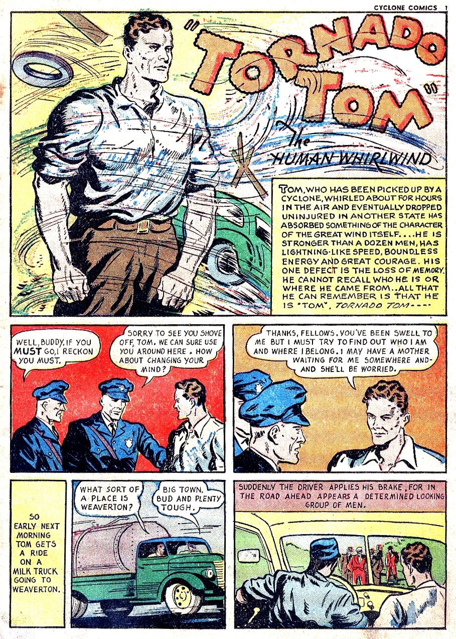 Read online Cyclone Comics comic -  Issue #2 - 2