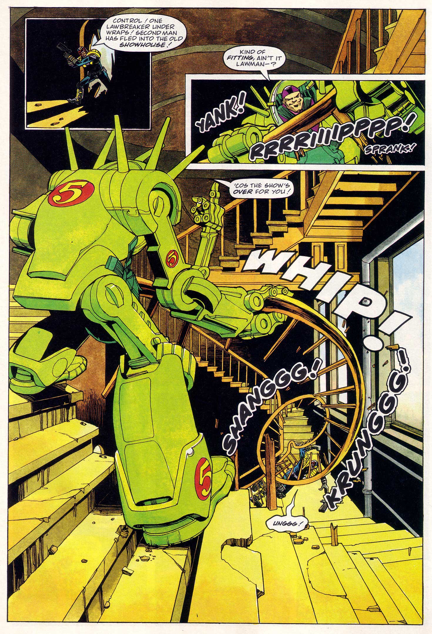 Read online Judge Dredd Lawman of the Future comic -  Issue #2 - 14