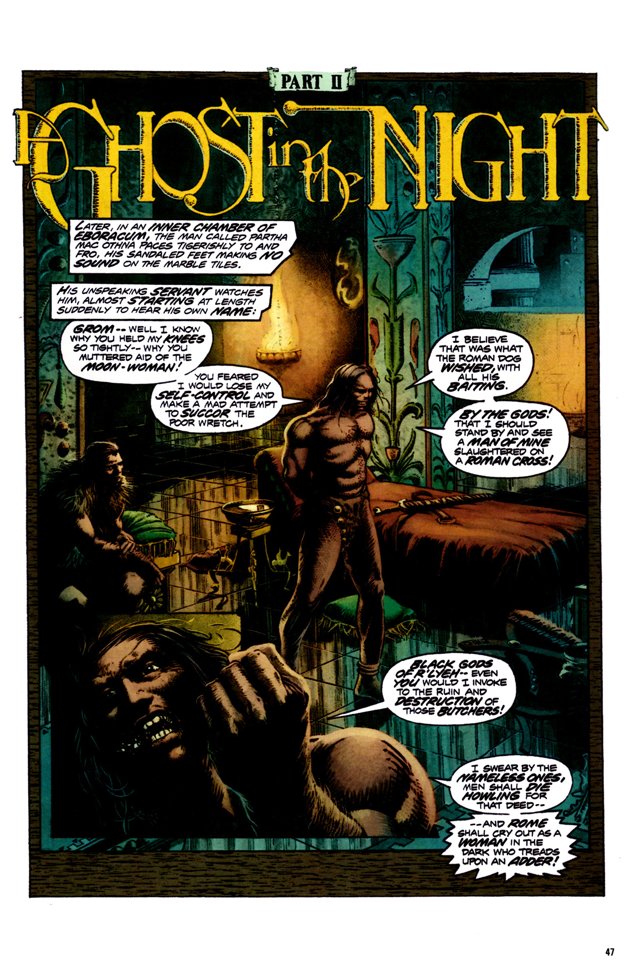 Read online Robert E. Howard's Savage Sword comic -  Issue #1 - 48