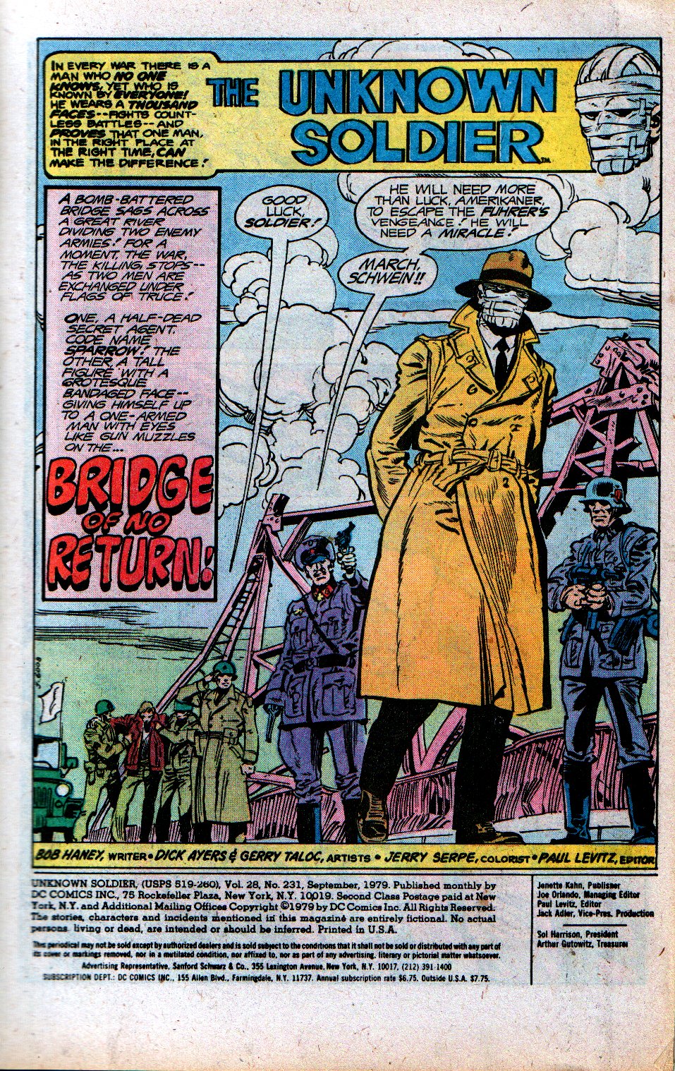 Read online Unknown Soldier (1977) comic -  Issue #231 - 2