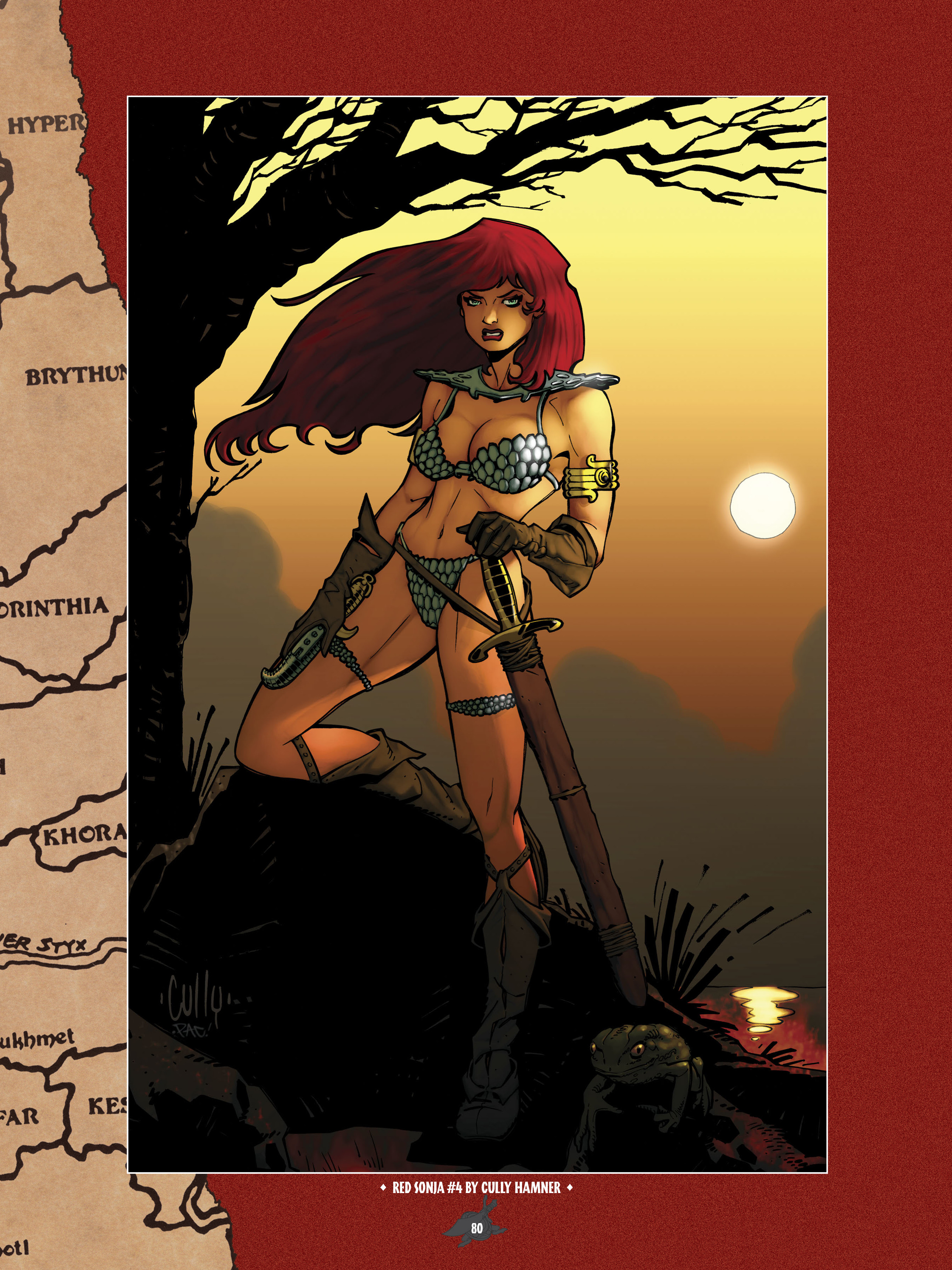 Read online The Art of Red Sonja comic -  Issue # TPB 1 (Part 1) - 79