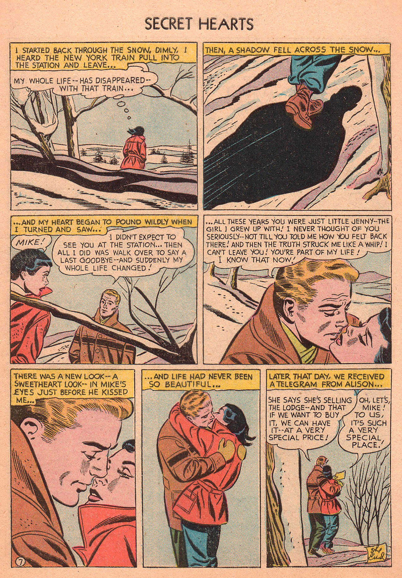 Read online Secret Hearts comic -  Issue #27 - 9