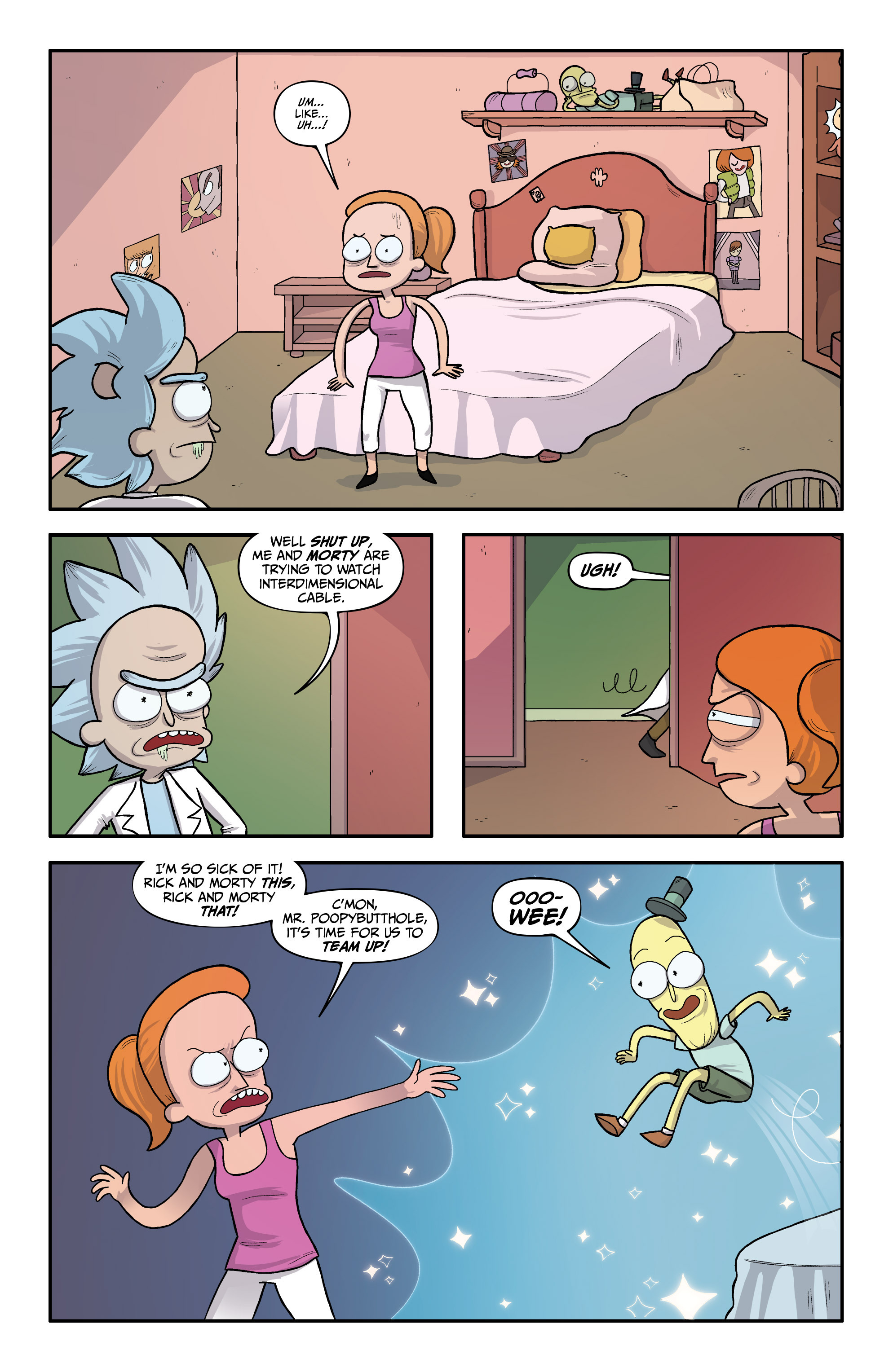 Read online Rick and Morty: Lil' Poopy Superstar comic -  Issue #1 - 8