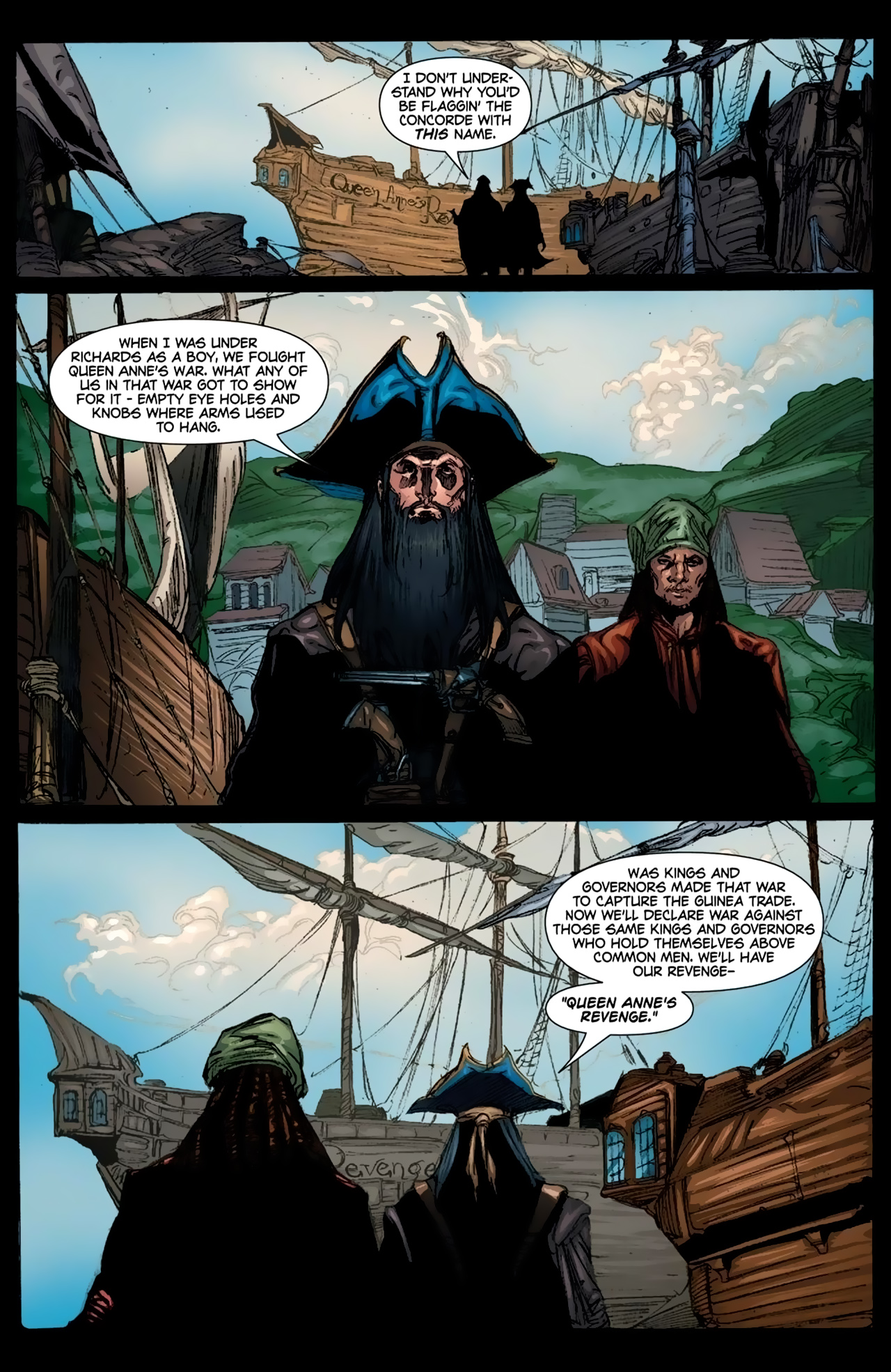 Read online Blackbeard: Legend of the Pyrate King comic -  Issue #5 - 17