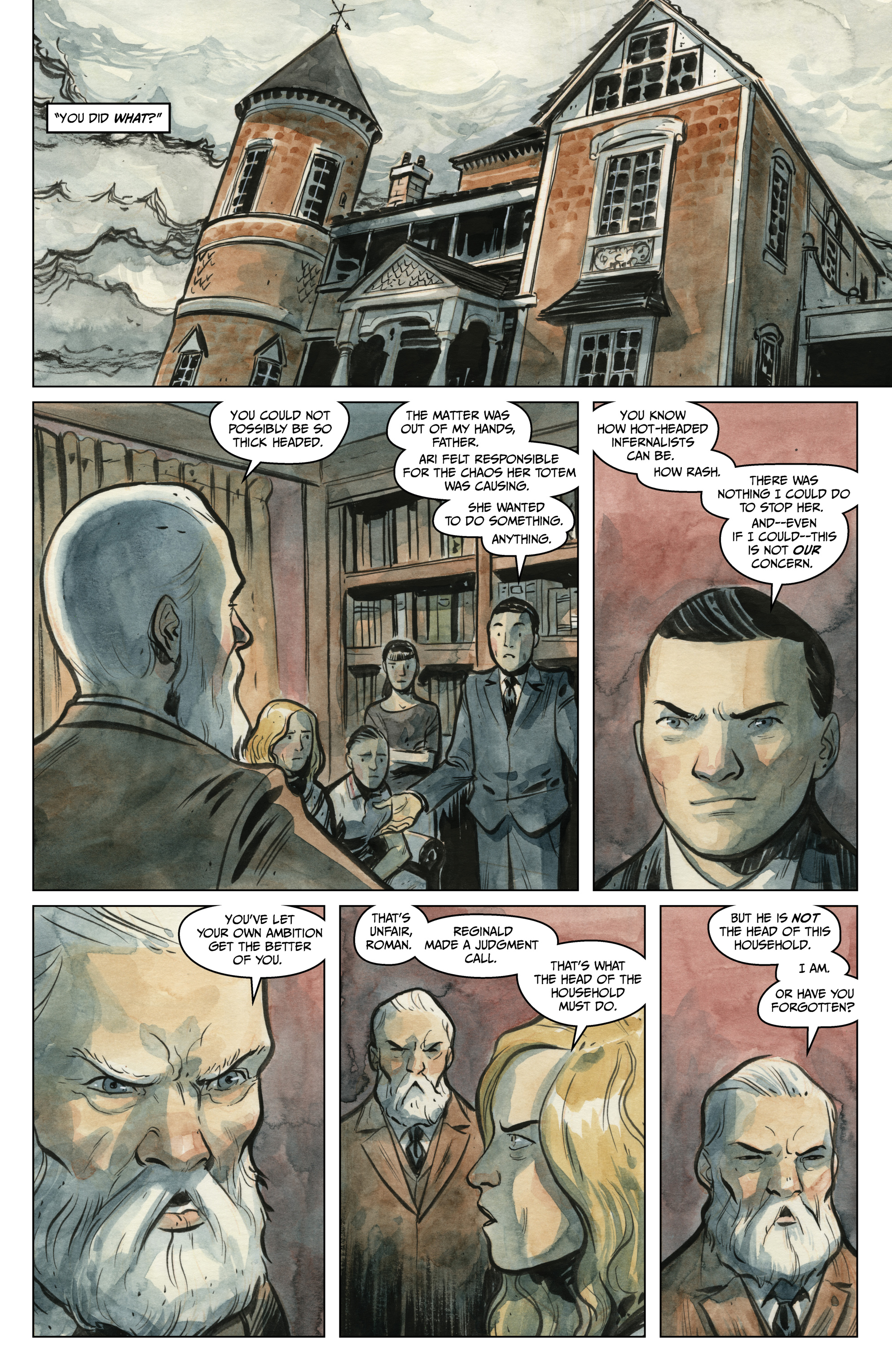 Read online Manor Black comic -  Issue # _TPB - 80