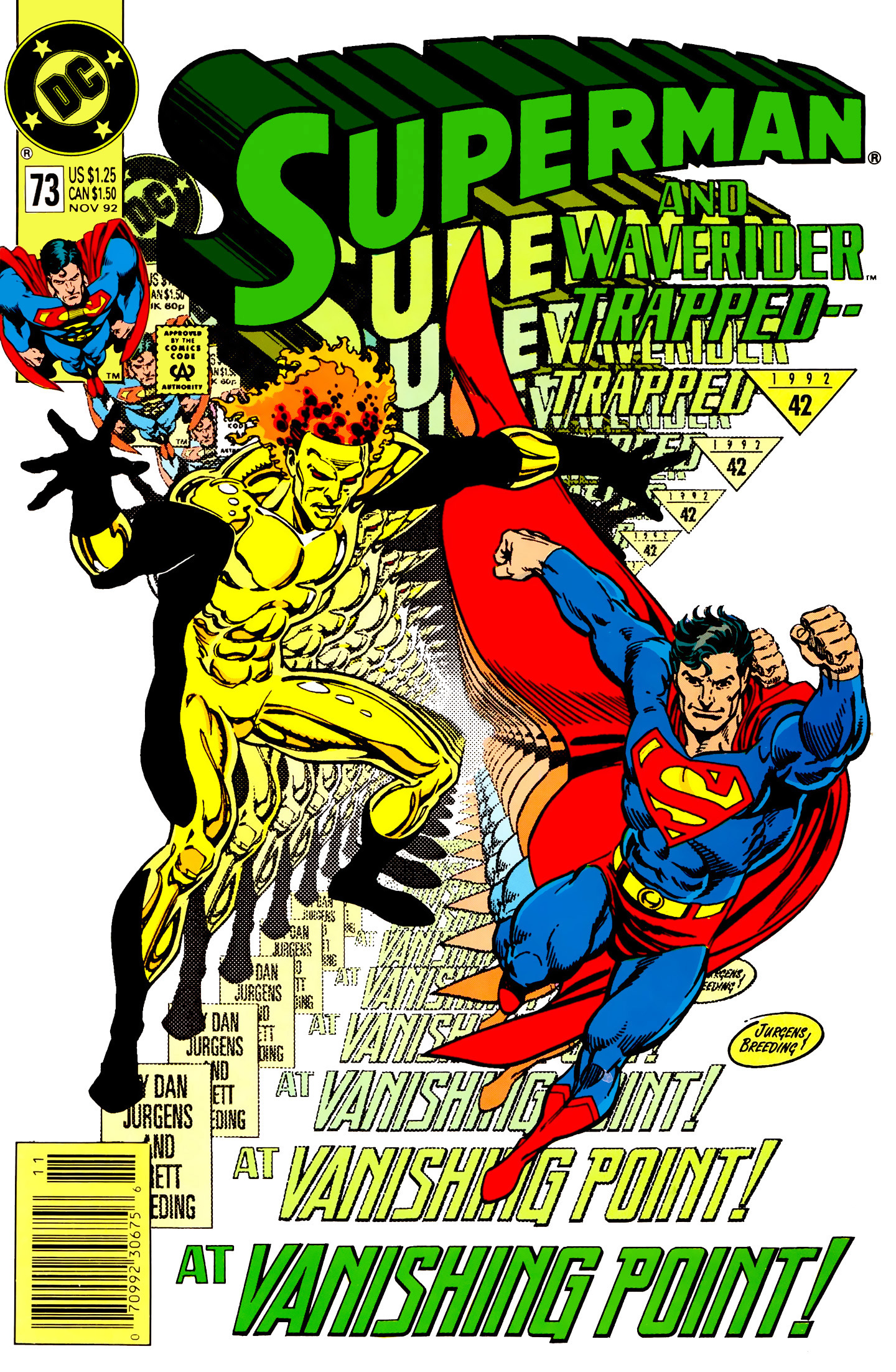 Read online Superman (1987) comic -  Issue #73 - 1