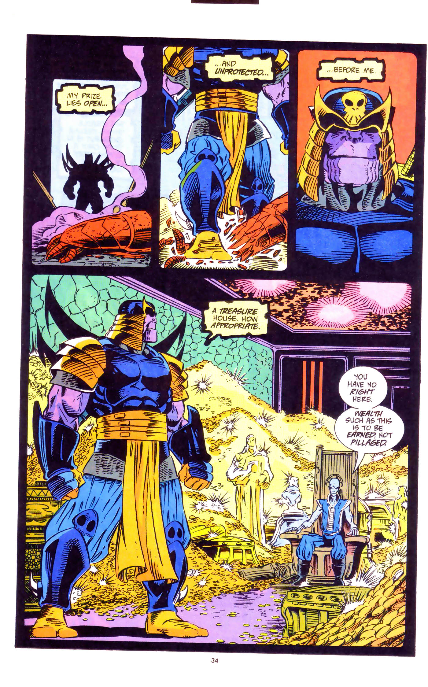 Read online Cosmic Powers comic -  Issue #1 - 24