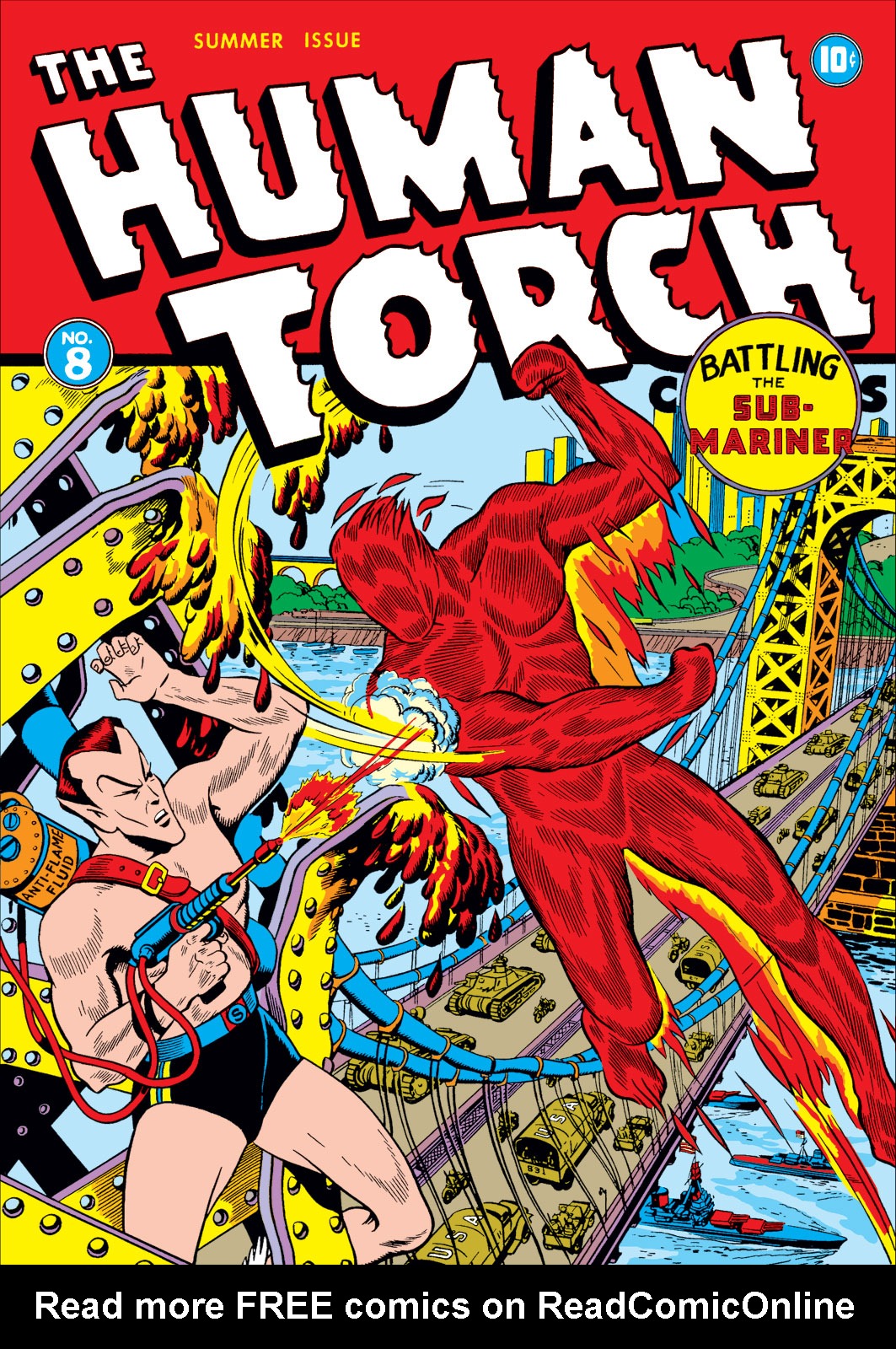 Read online The Human Torch (1940) comic -  Issue #8 - 1