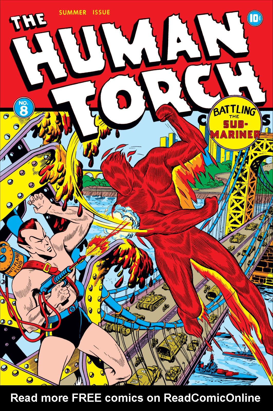 The Human Torch (1940) issue 8 - Page 1