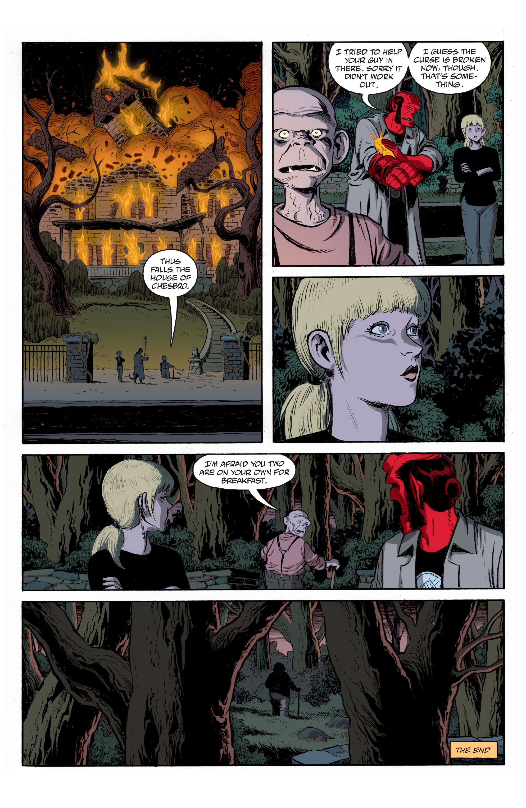 Read online Hellboy and the B.P.R.D.: The Secret of Chesbro House comic -  Issue #2 - 24