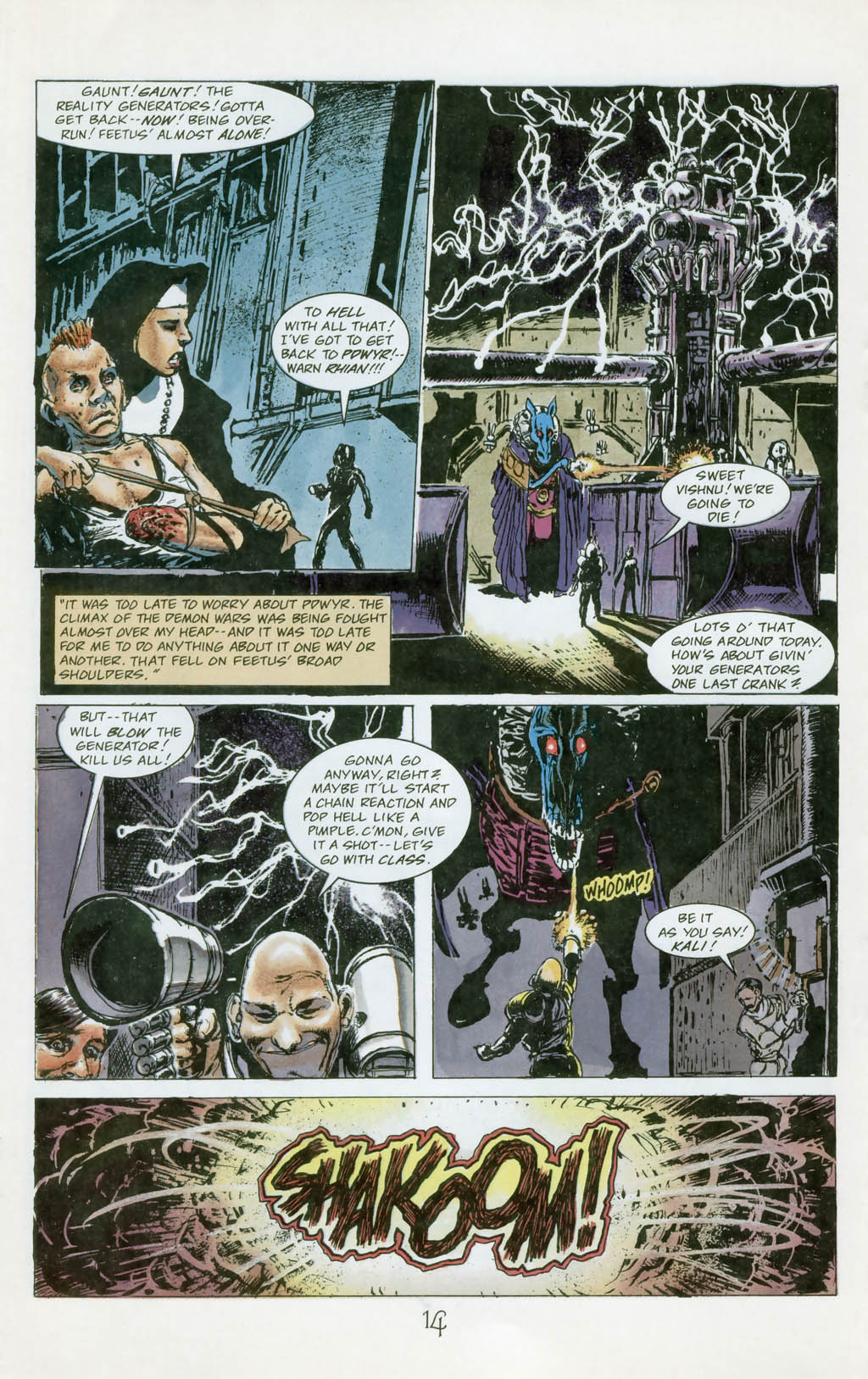 Read online Grimjack comic -  Issue #69 - 17
