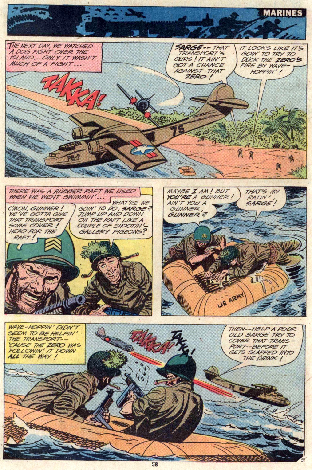 Read online Our Army at War (1952) comic -  Issue #242 - 59