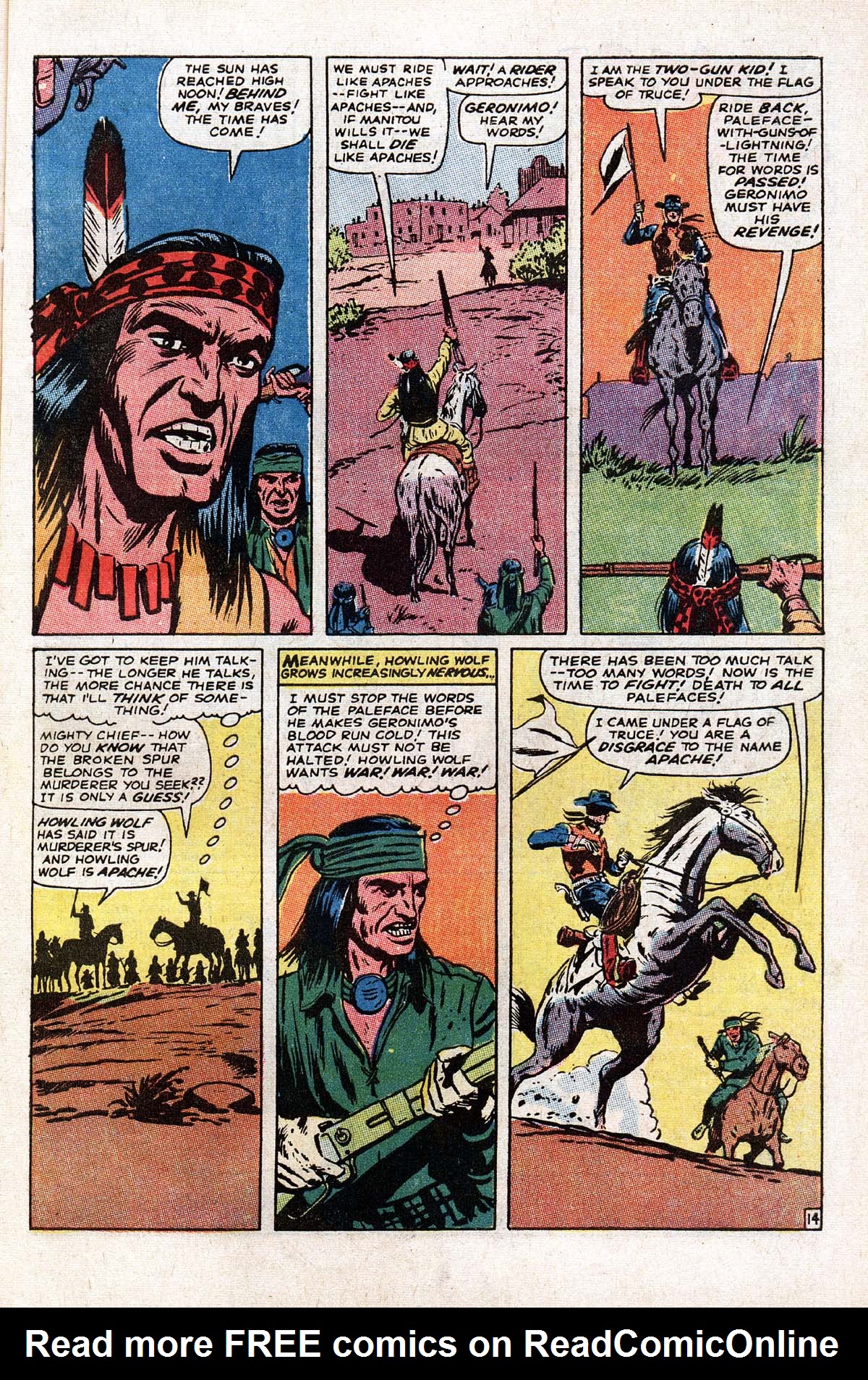 Read online The Mighty Marvel Western comic -  Issue #11 - 52