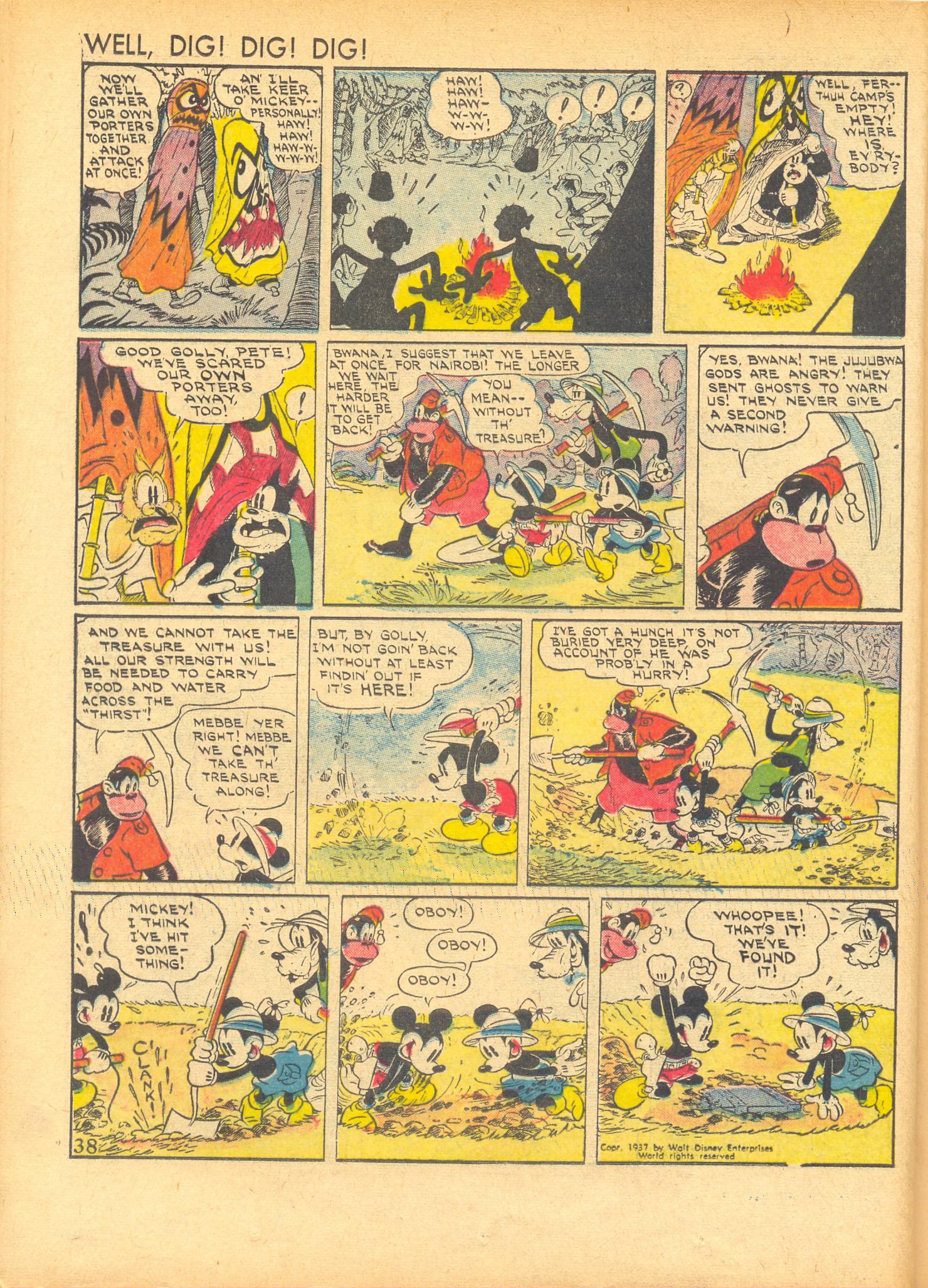Read online Walt Disney's Comics and Stories comic -  Issue #4 - 40