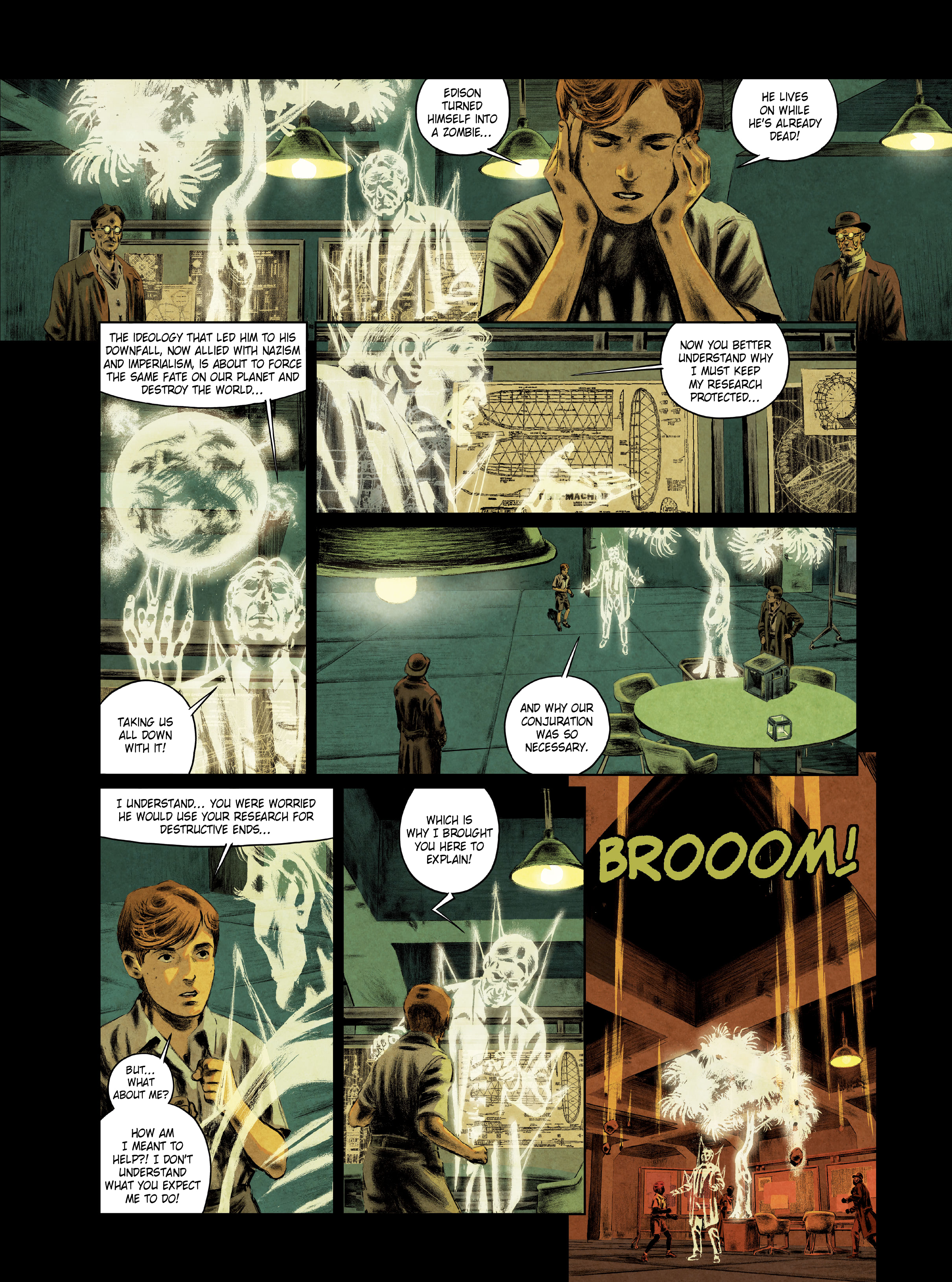 Read online The Three Ghosts of Tesla comic -  Issue # TPB (Part 2) - 12