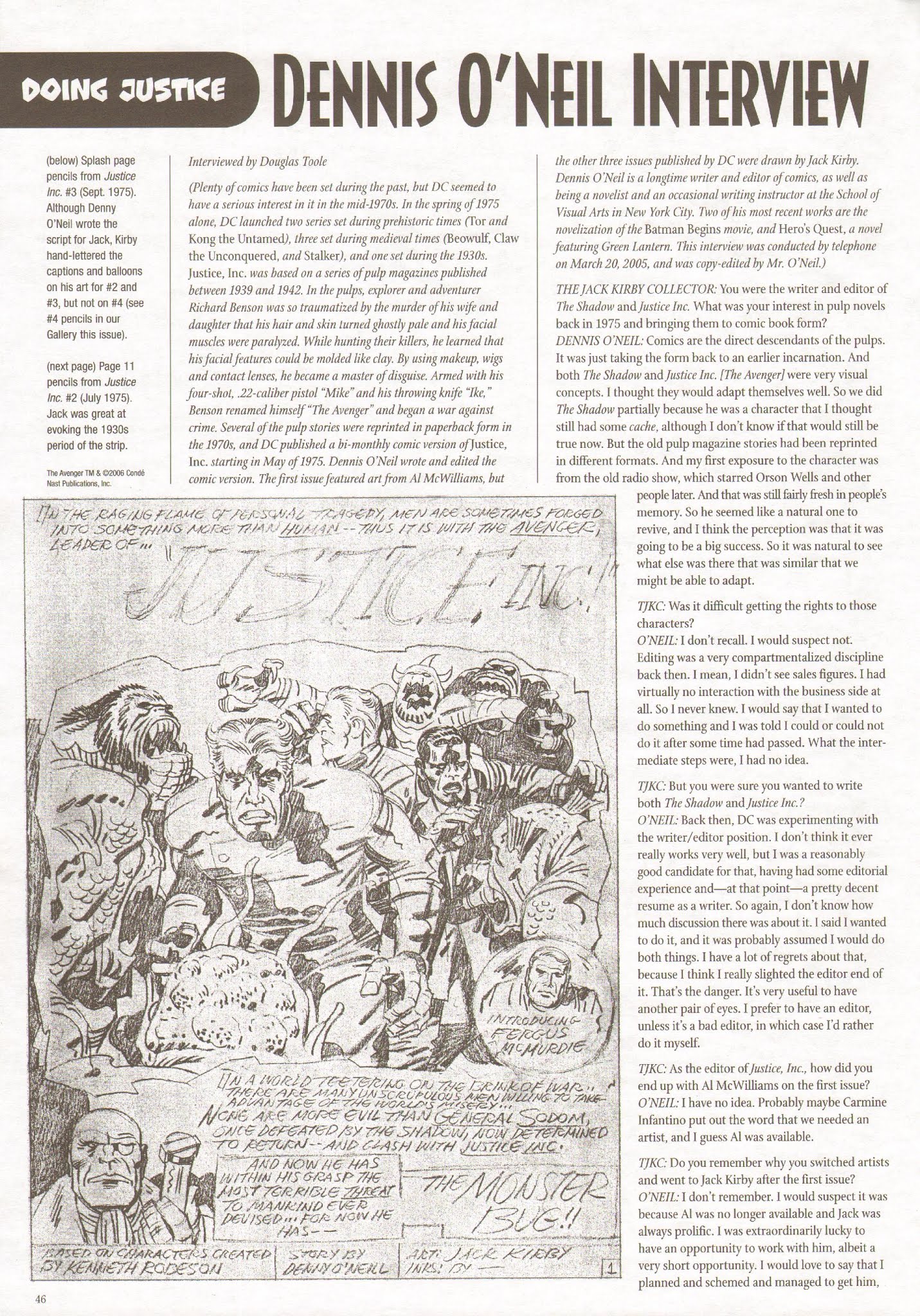 Read online The Jack Kirby Collector comic -  Issue #45 - 47