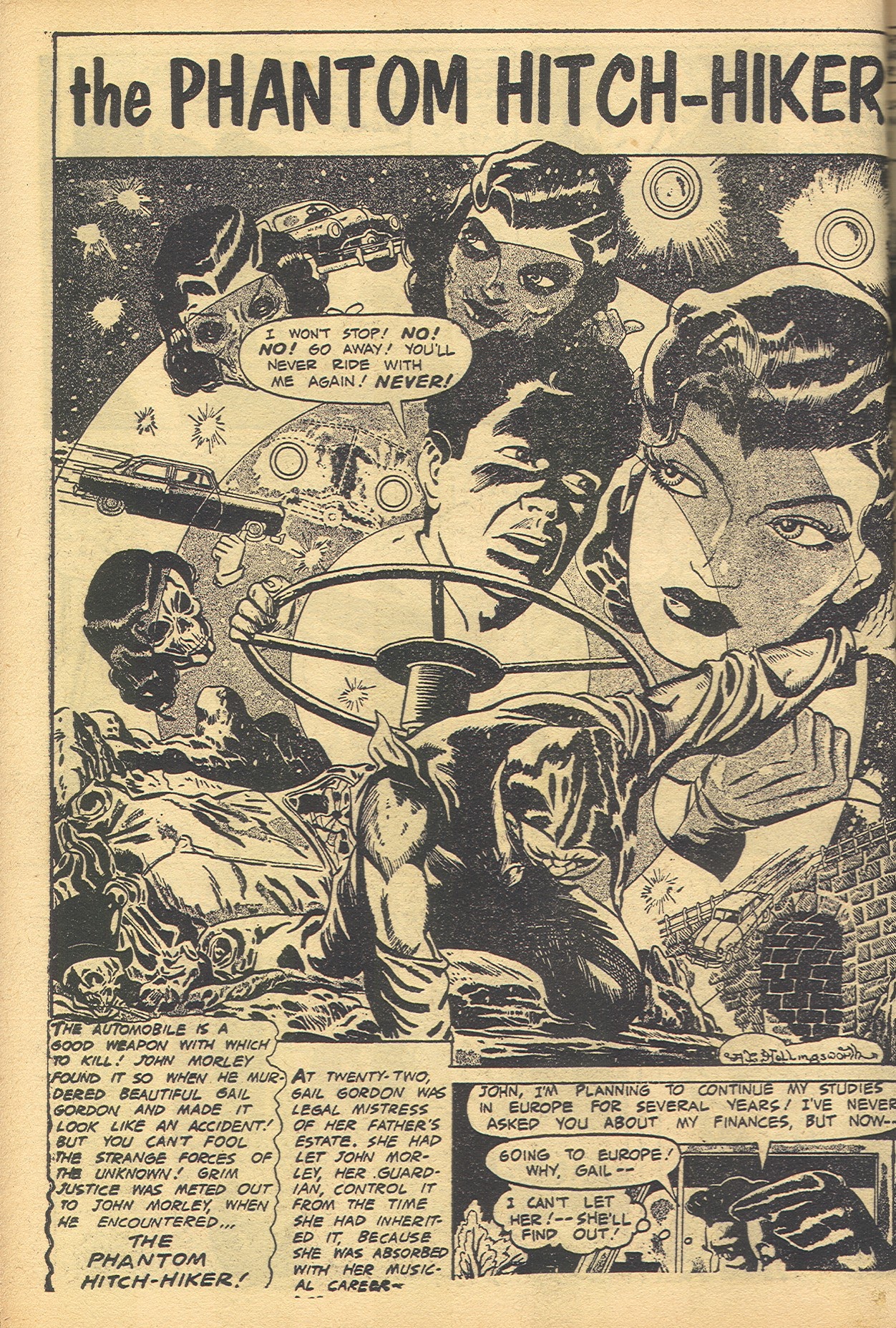 Read online Black Magic (1950) comic -  Issue #19 - 35