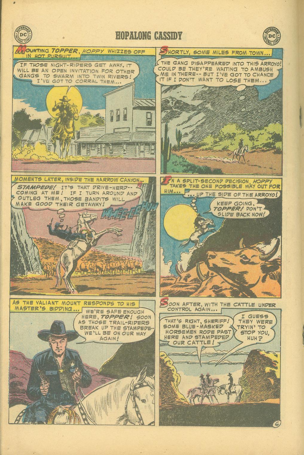 Read online Hopalong Cassidy comic -  Issue #95 - 18
