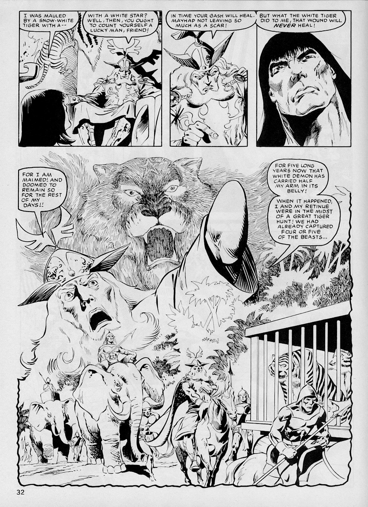 Read online The Savage Sword Of Conan comic -  Issue #103 - 31