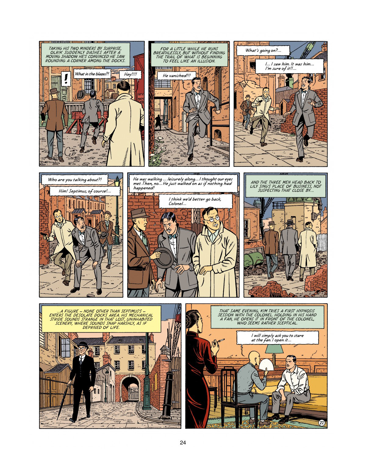 Read online Blake & Mortimer comic -  Issue #20 - 24