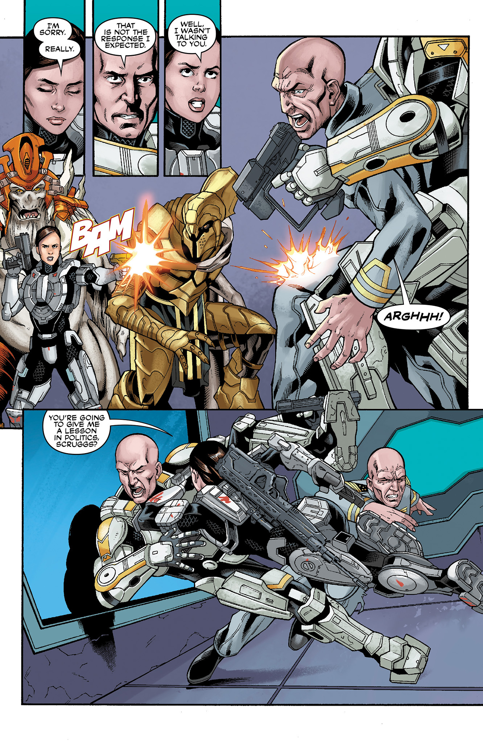 Read online Halo: Escalation comic -  Issue #3 - 11