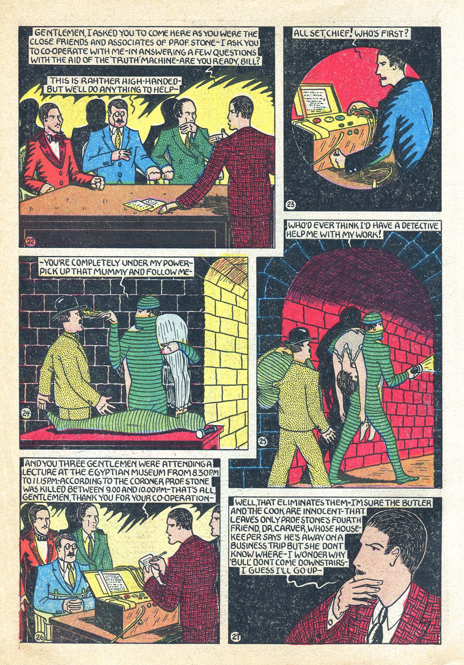 Read online Super Spy (1940) comic -  Issue #1 - 14