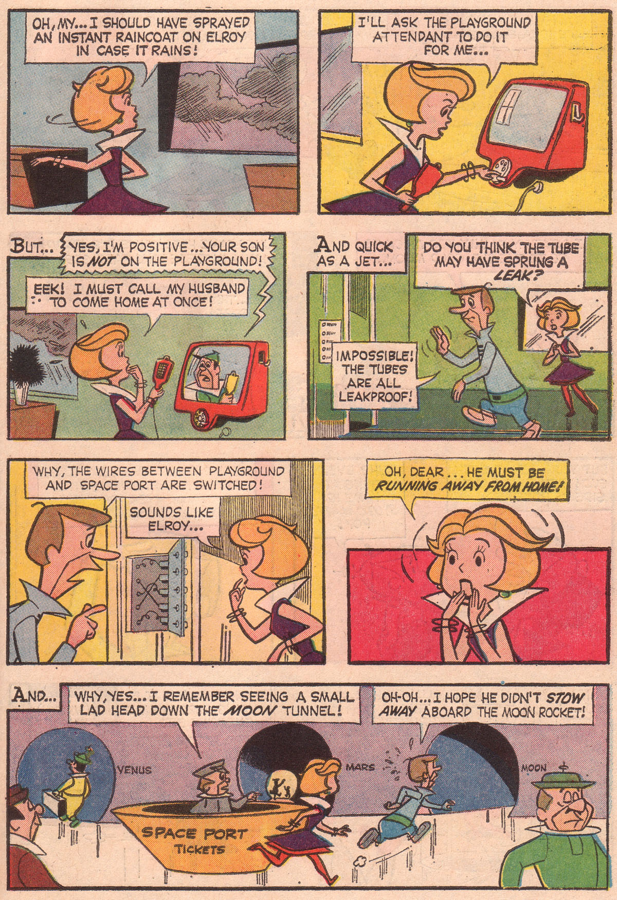Read online The Jetsons (1963) comic -  Issue #28 - 31