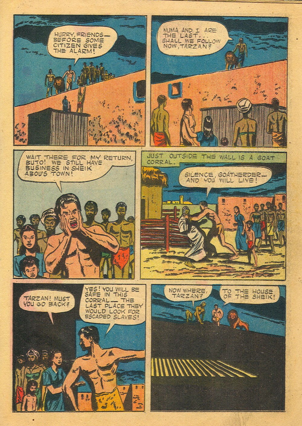 Read online Tarzan (1948) comic -  Issue #11 - 21