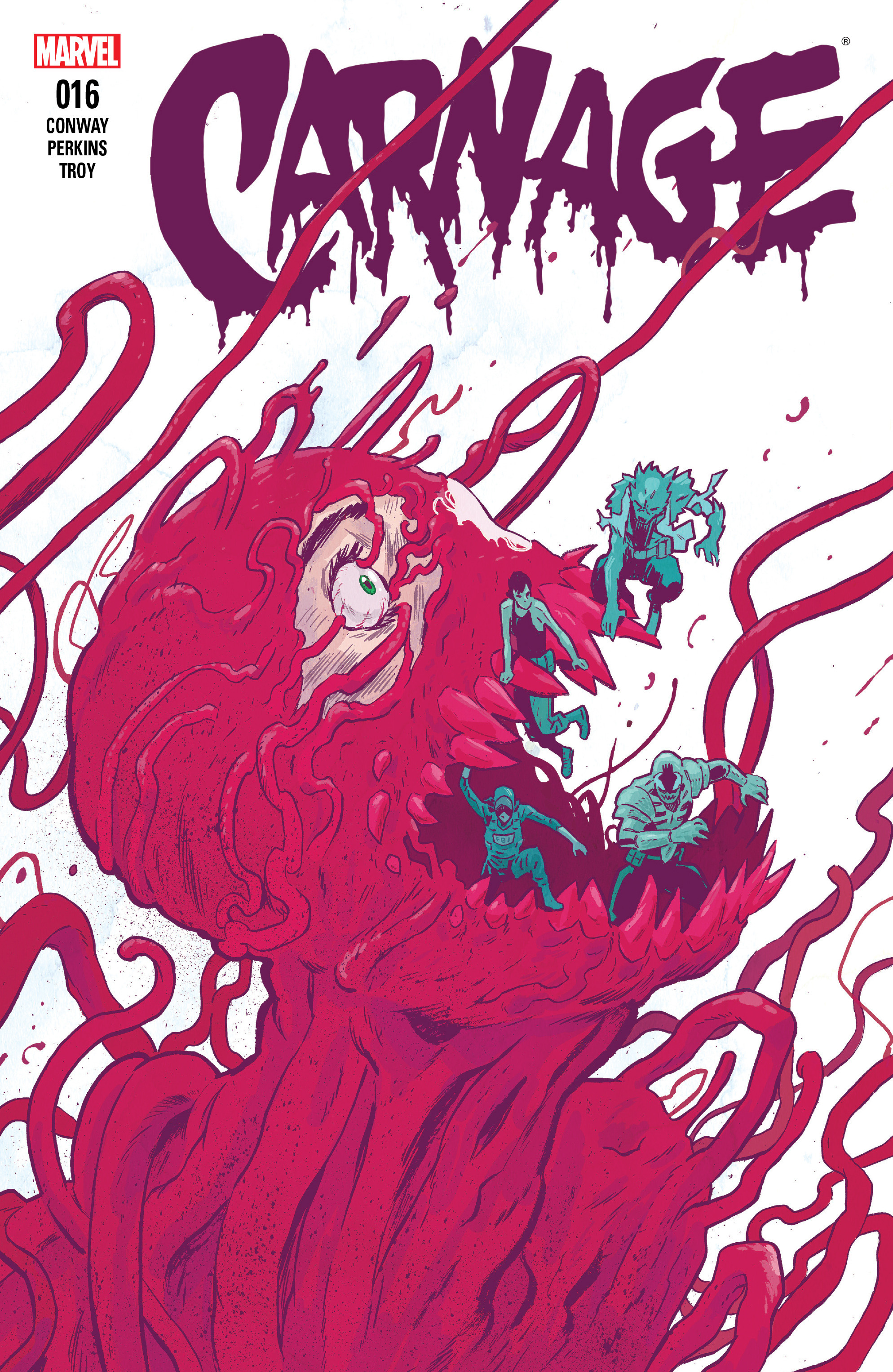 Read online Carnage (2016) comic -  Issue #16 - 1