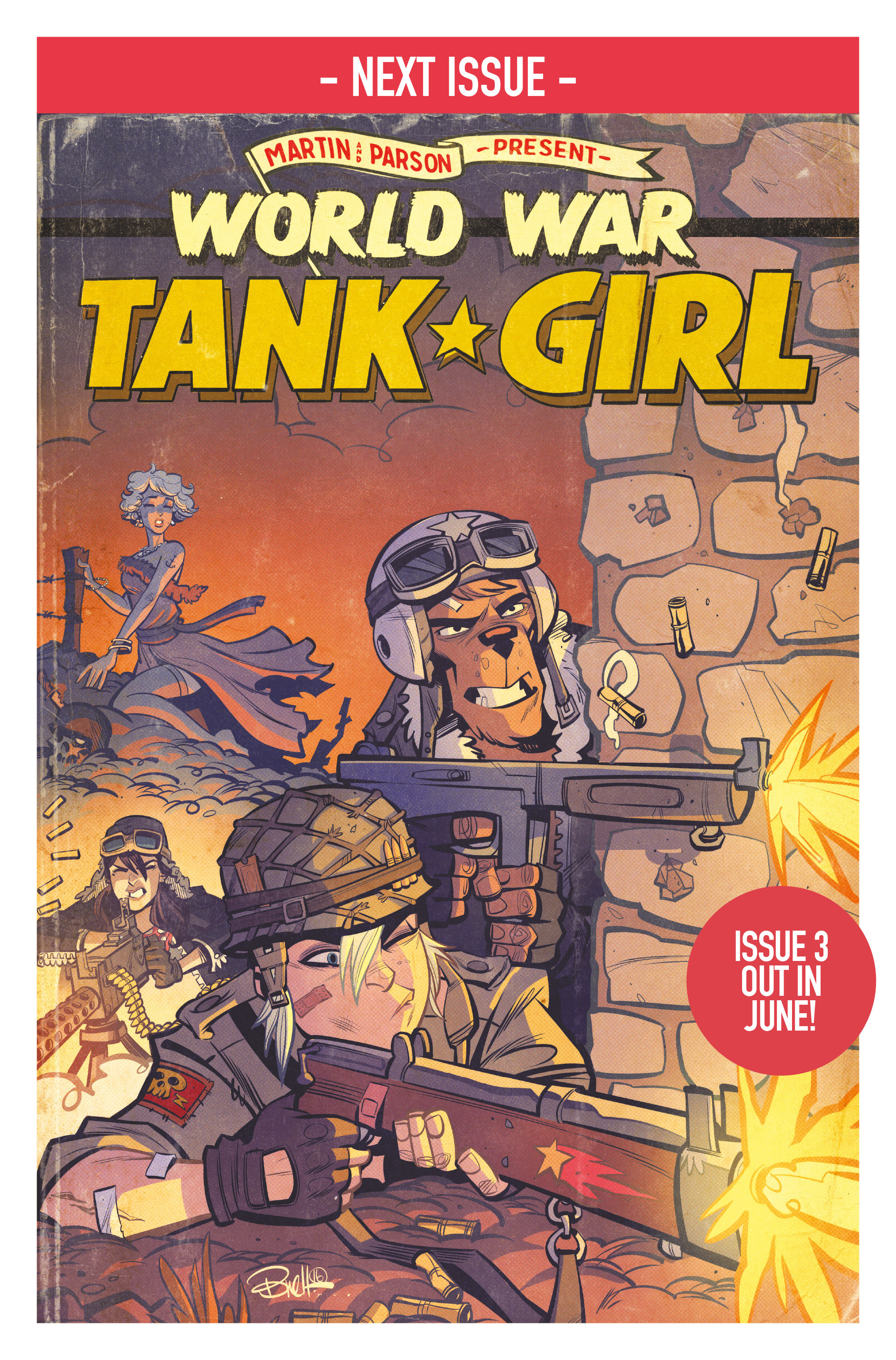 Read online Tank Girl: World War Tank Girl comic -  Issue #2 - 24