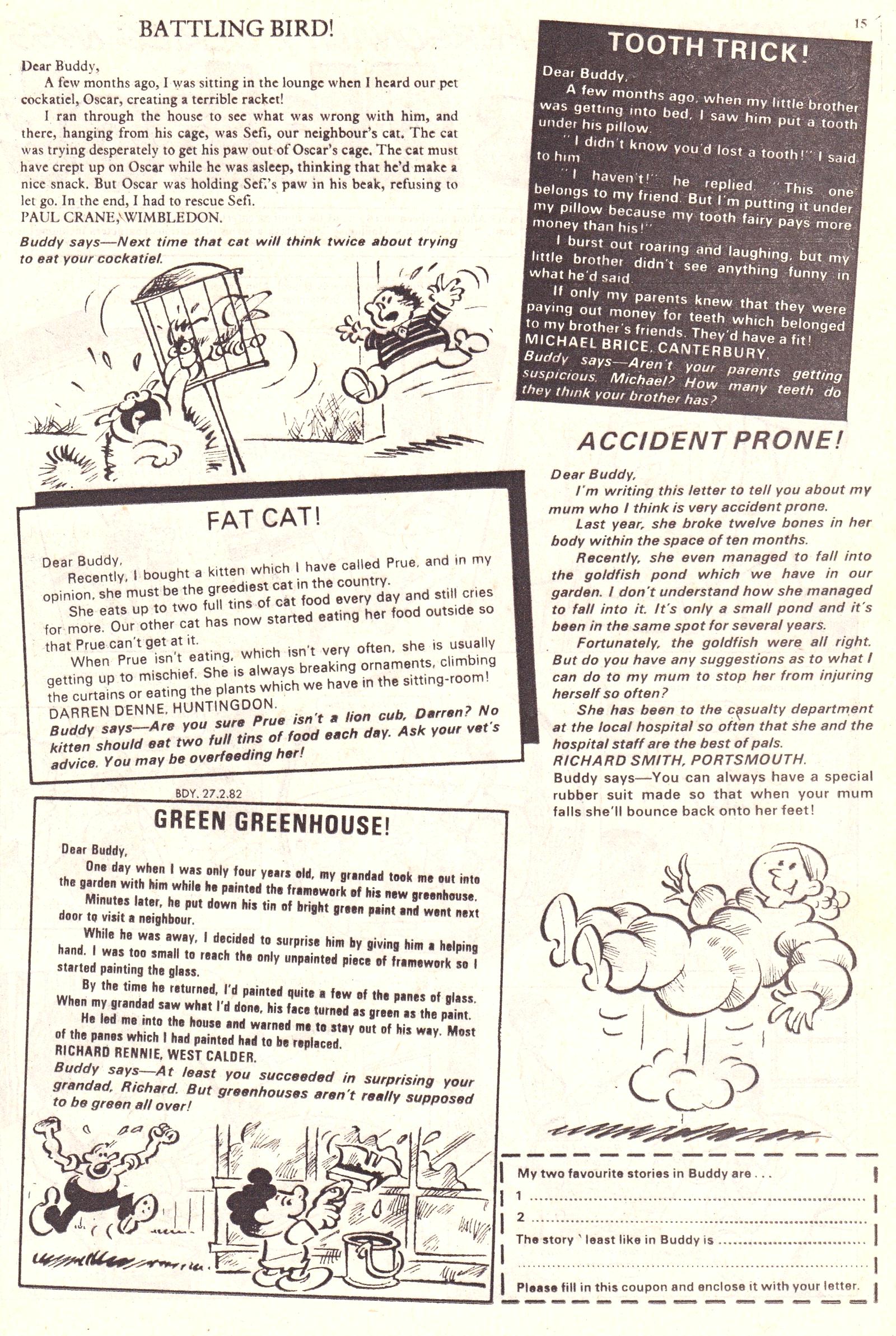 Read online Buddy comic -  Issue #55 - 15
