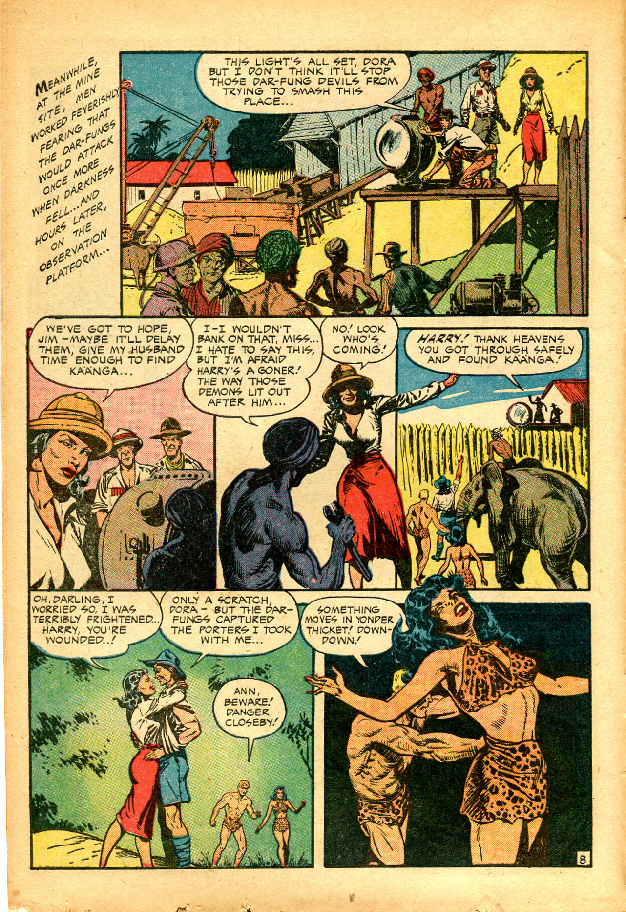 Read online Jungle Comics comic -  Issue #135 - 10