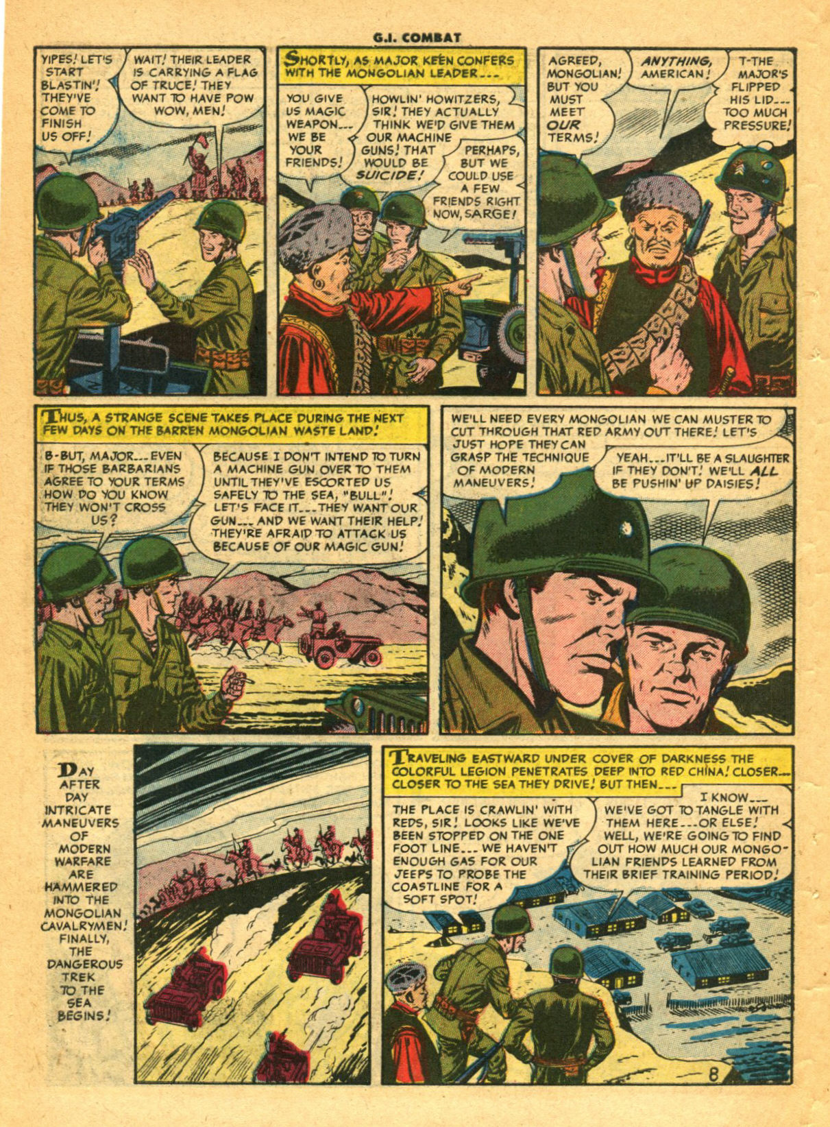Read online G.I. Combat (1952) comic -  Issue #16 - 9