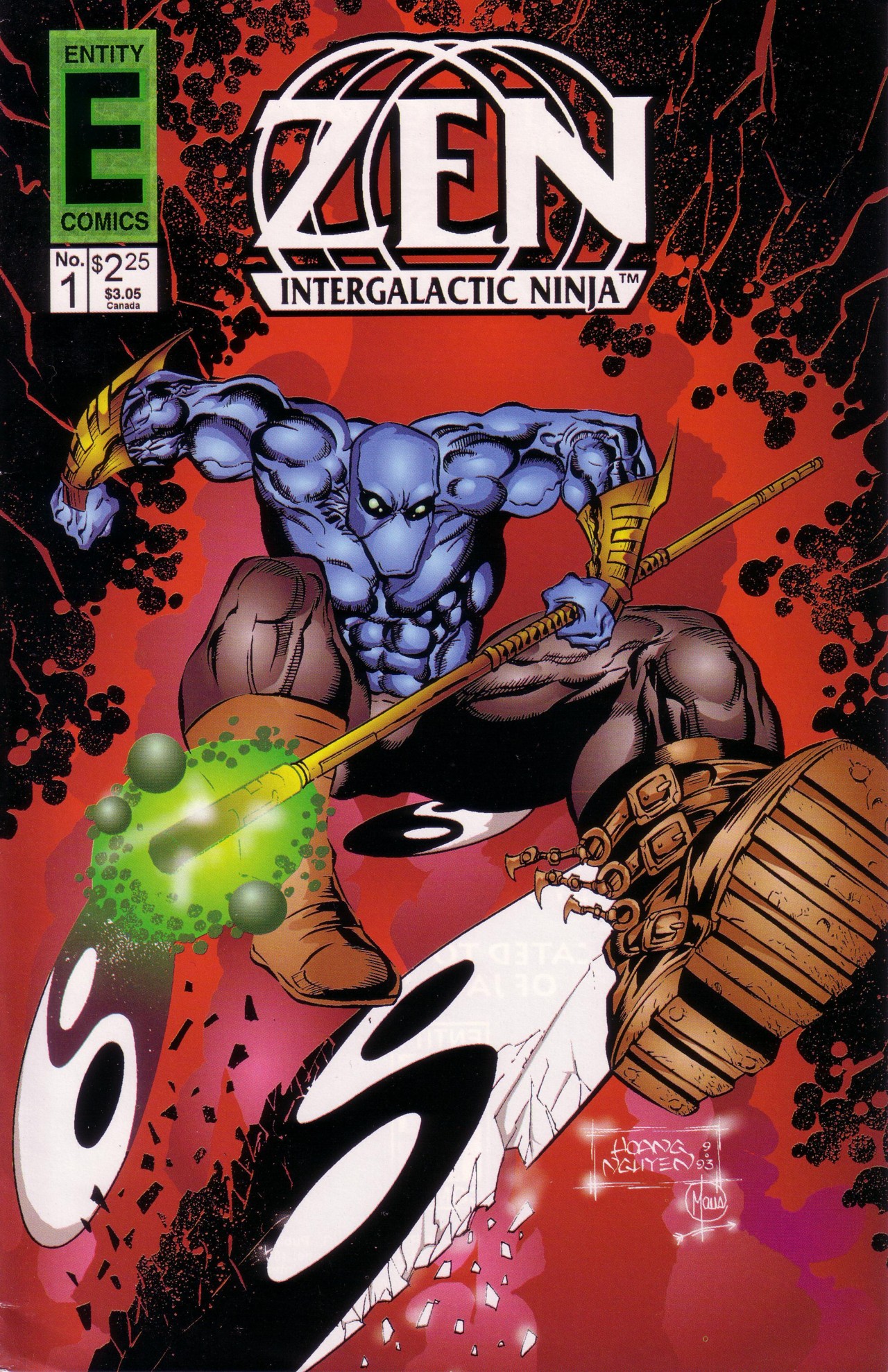 Read online Zen Intergalactic Ninja Color comic -  Issue #1 - 1