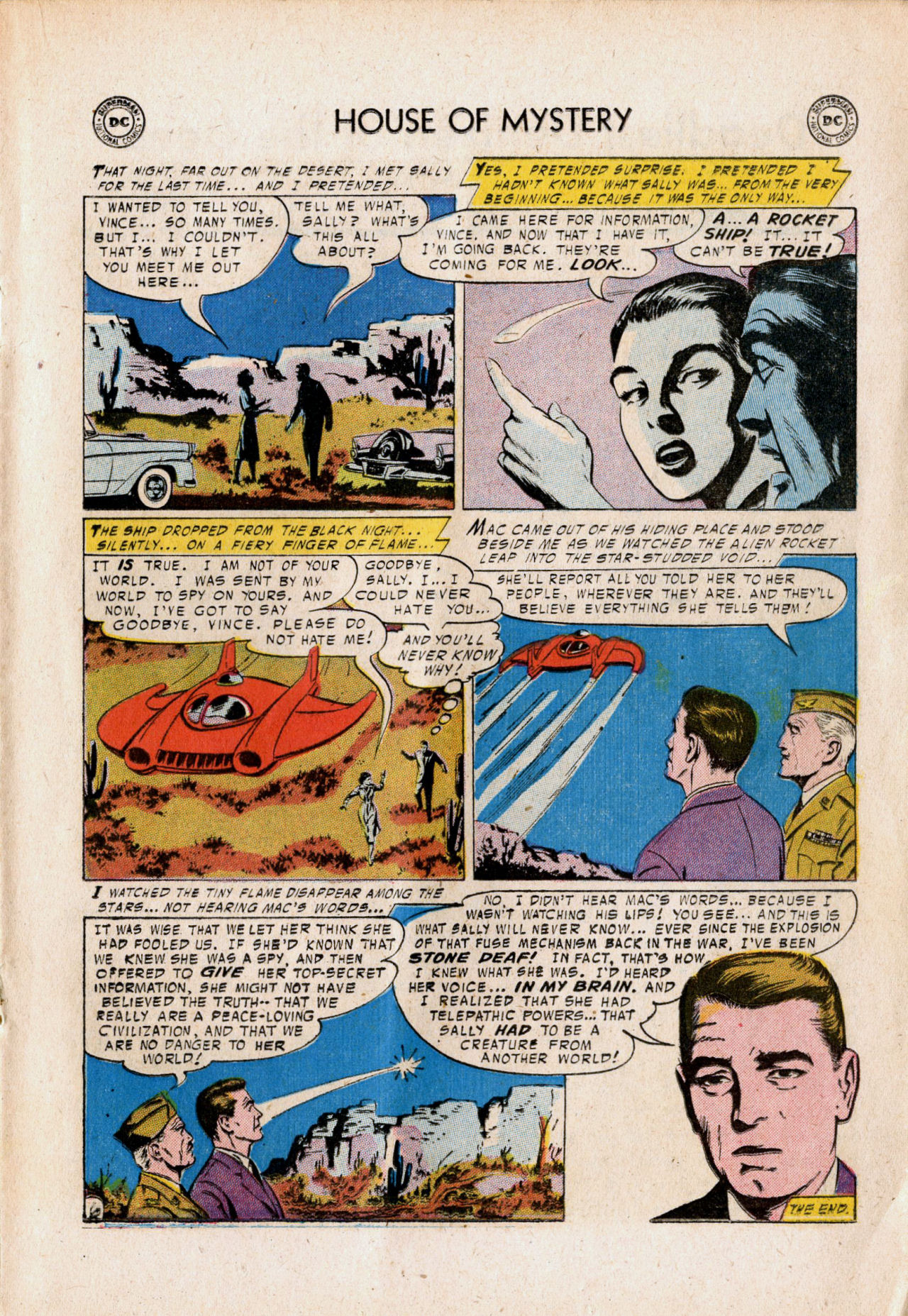 Read online House of Mystery (1951) comic -  Issue #54 - 17